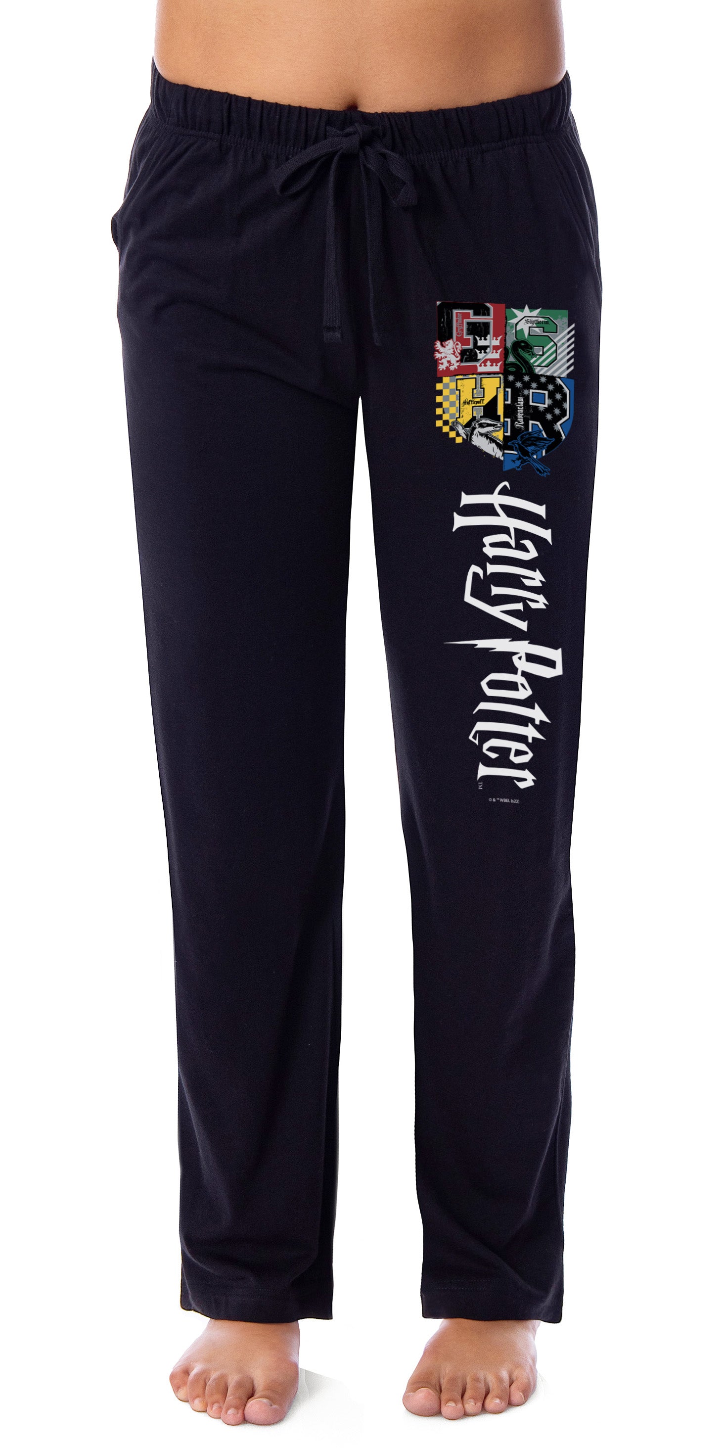 Harry Potter Women's Hogwarts House Crest Sleep Lounge Pajama Pants
