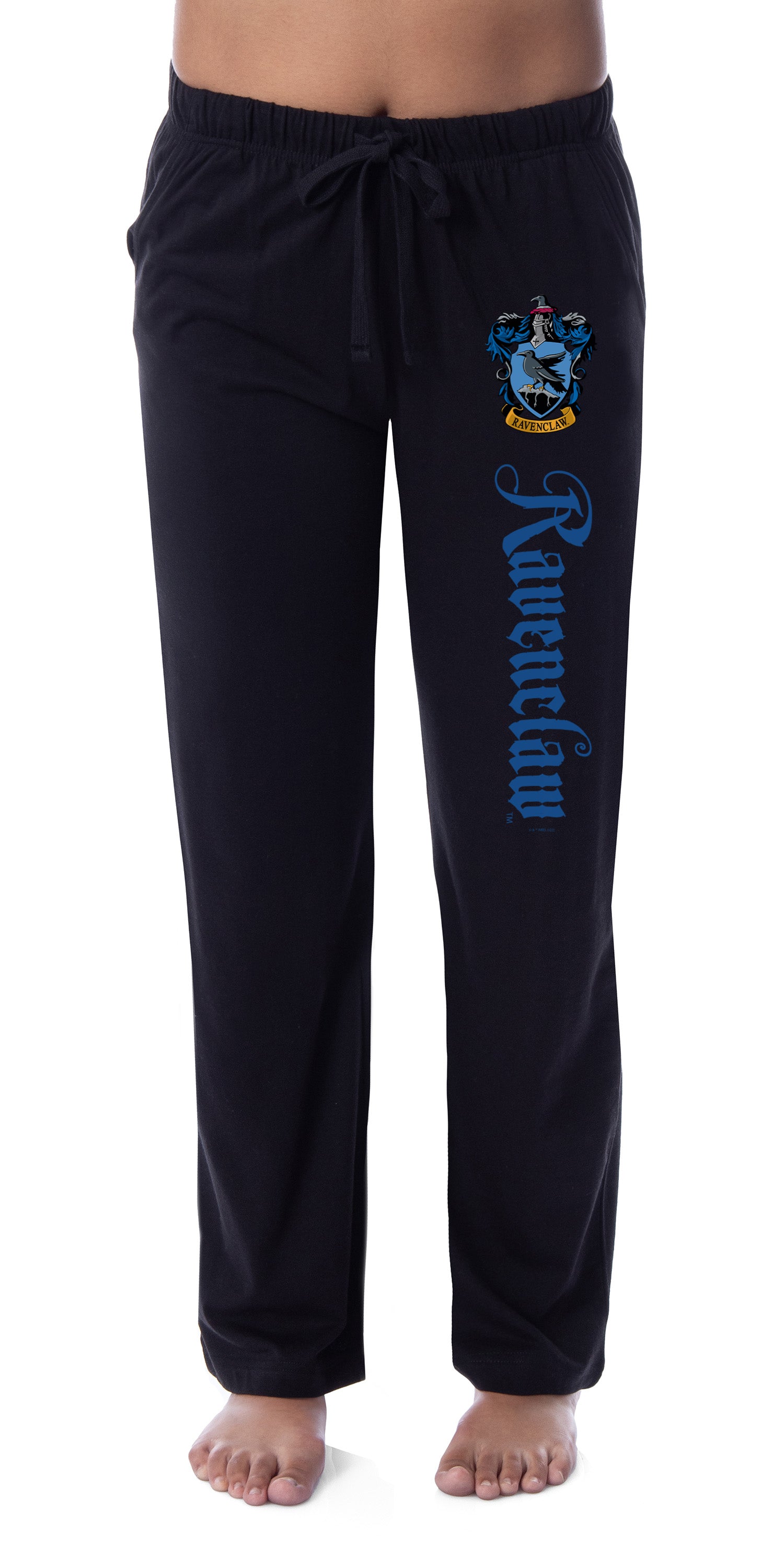 Harry Potter Men's House Crest Pajama Pants - Gryffindor, Slytherin, Ravenclaw, Hufflepuff, Hogwarts