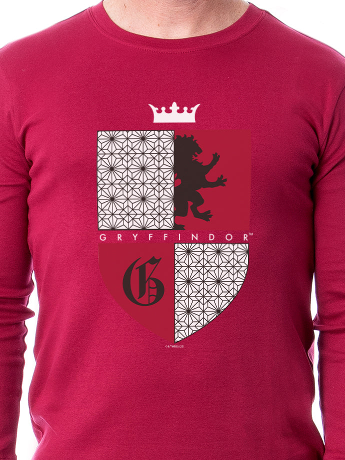 Harry Potter Coat Of Arms Sleep Tight Fit Family Pajama Set