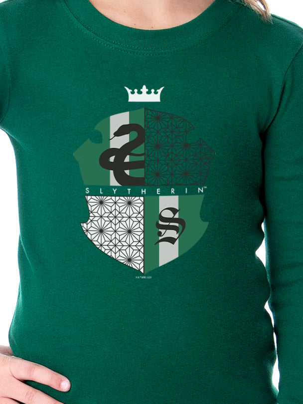 Harry Potter Coat Of Arms Sleep Tight Fit Family Pajama Set