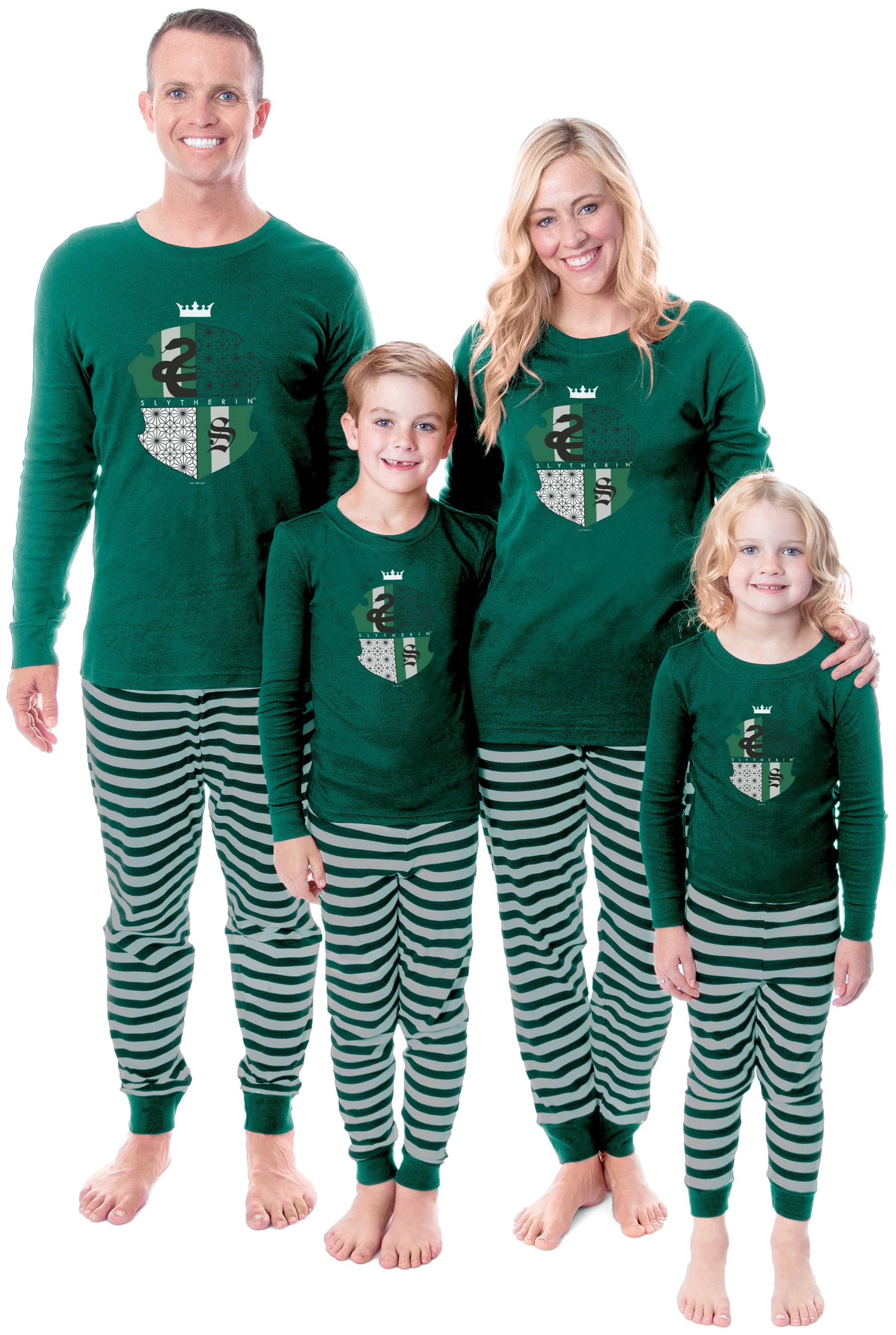 Harry Potter Coat Of Arms Sleep Tight Fit Family Pajama Set