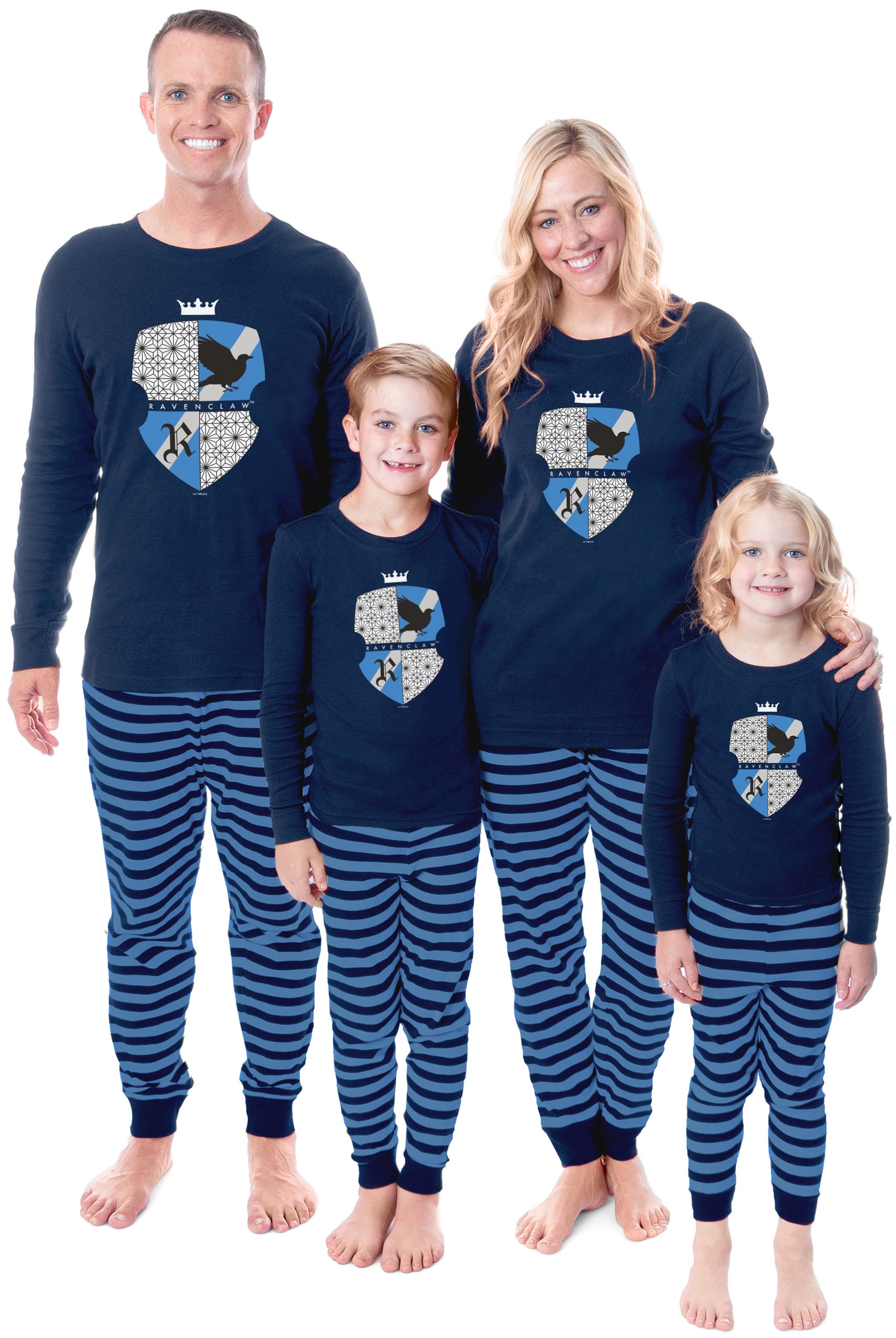 Harry Potter Coat Of Arms Sleep Tight Fit Family Pajama Set