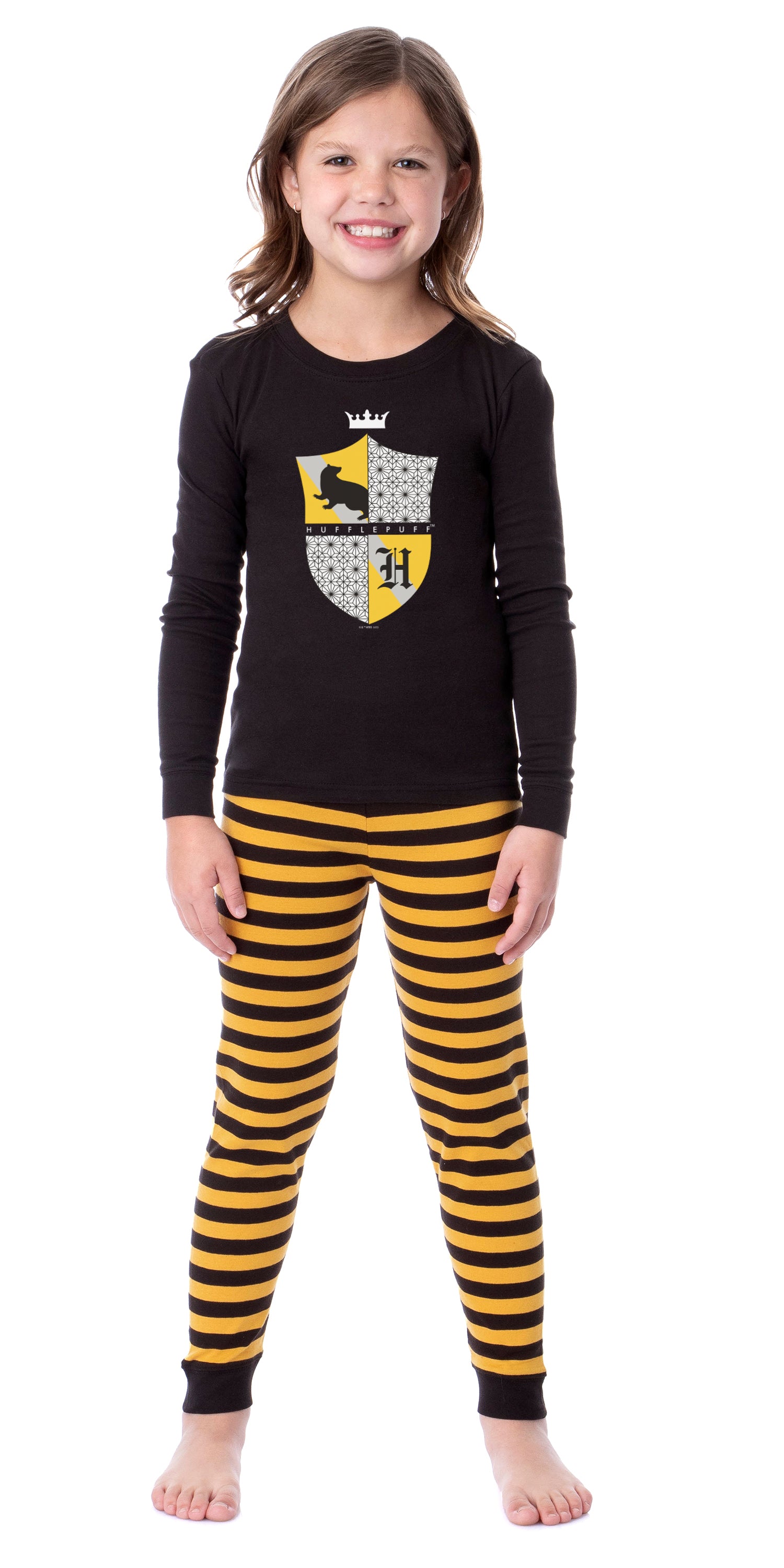 Harry Potter Coat Of Arms Sleep Tight Fit Family Pajama Set