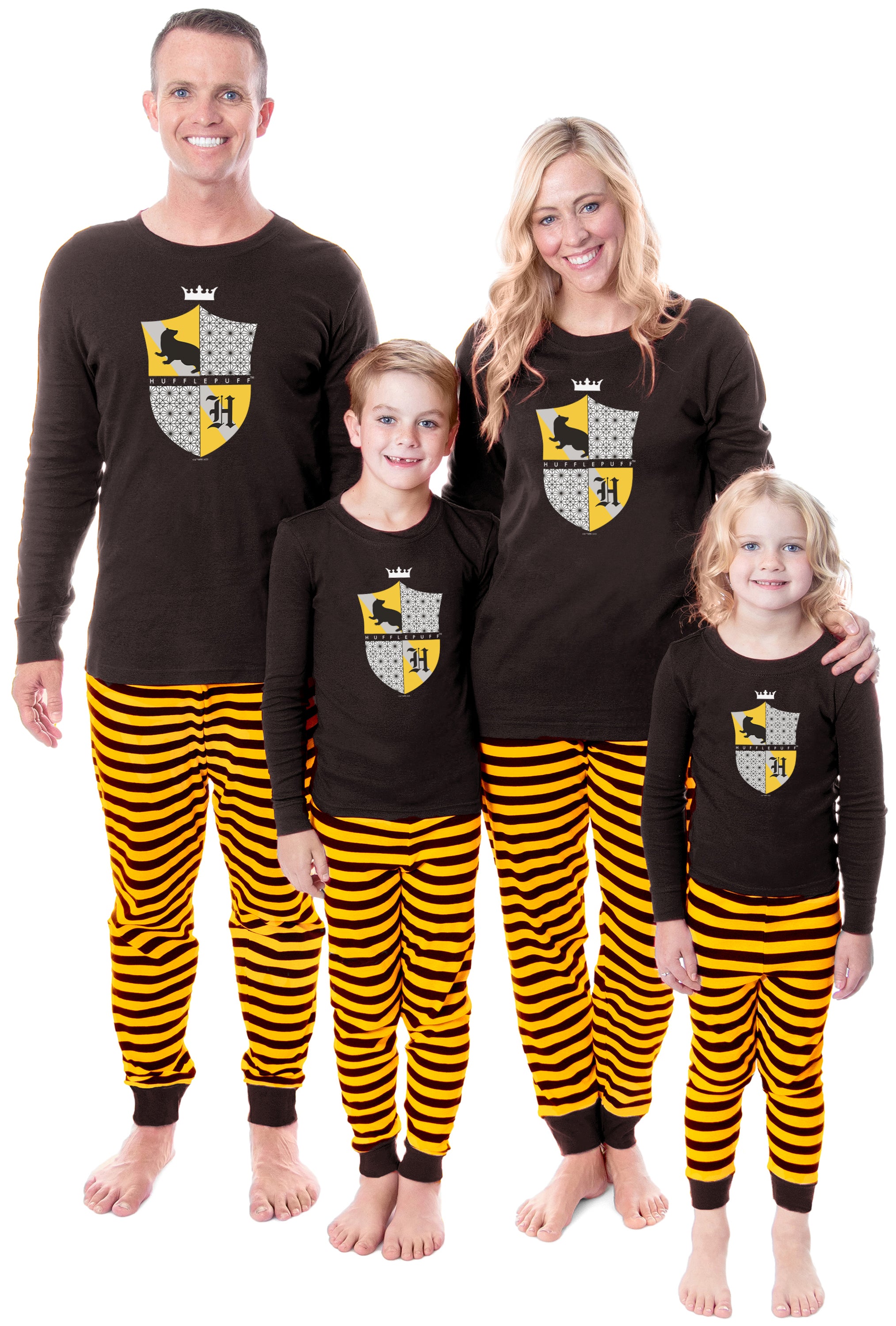 Harry Potter Coat Of Arms Sleep Tight Fit Family Pajama Set
