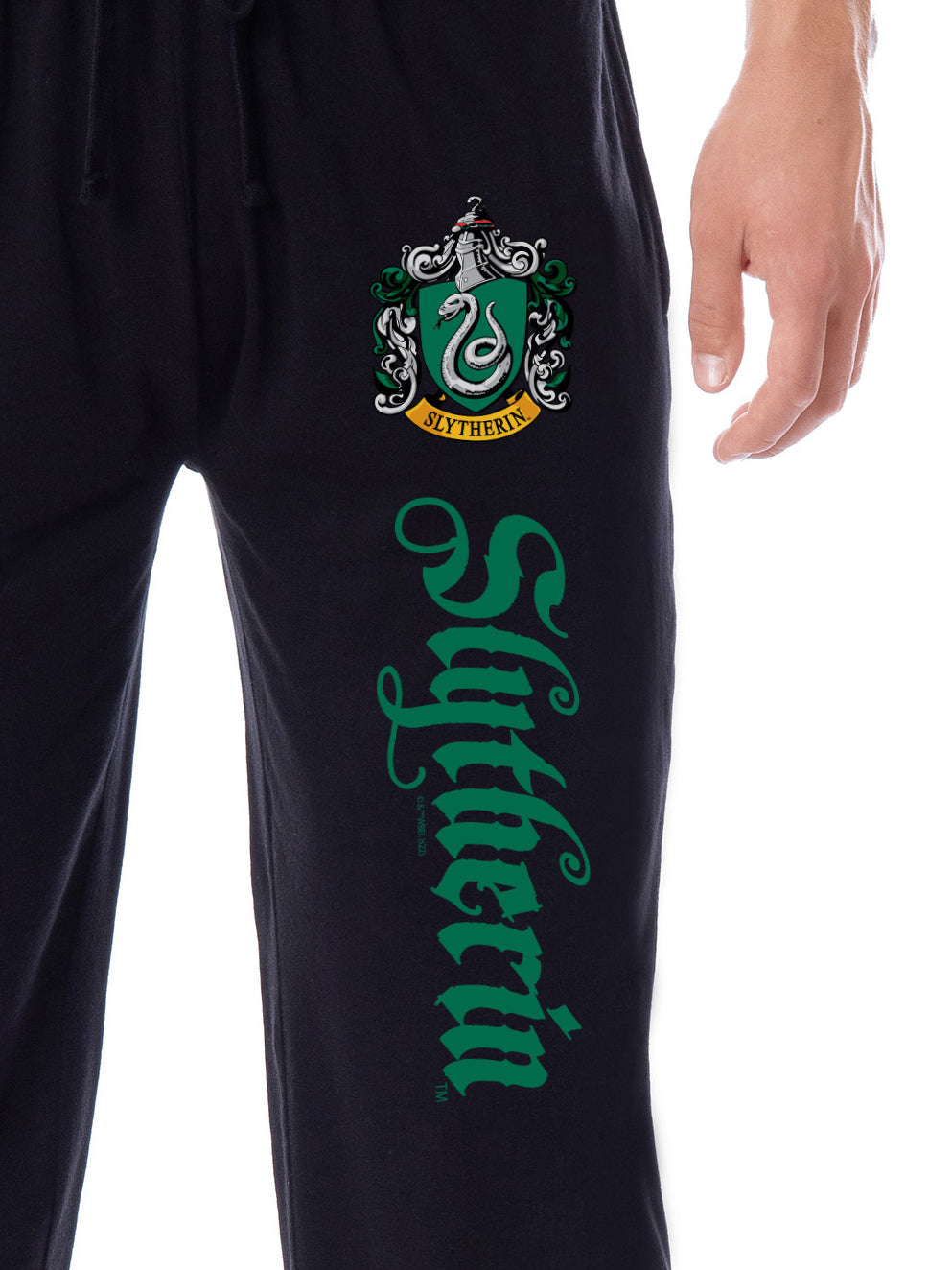Harry Potter Men's Hogwarts House Slytherin Sleep Jogger Pajama Pants