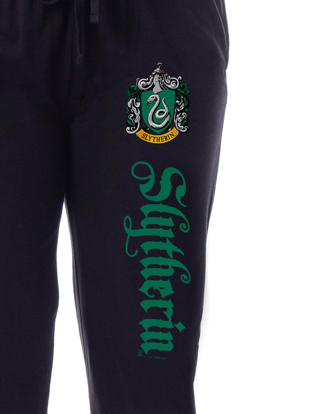 Harry Potter Womens' Slytherin House Crest Sleep Jogger Pajama Pants