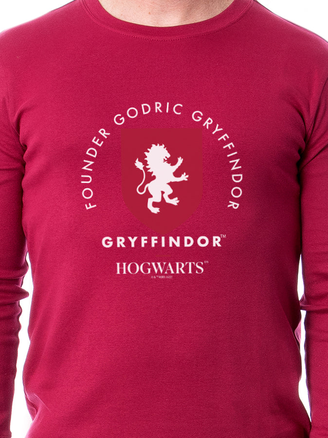 Harry Potter Founder Wizarding World Gryffindor Hufflepuff Ravenclaw Slytherin Character Sleep Tight Fit Family Pajama Set