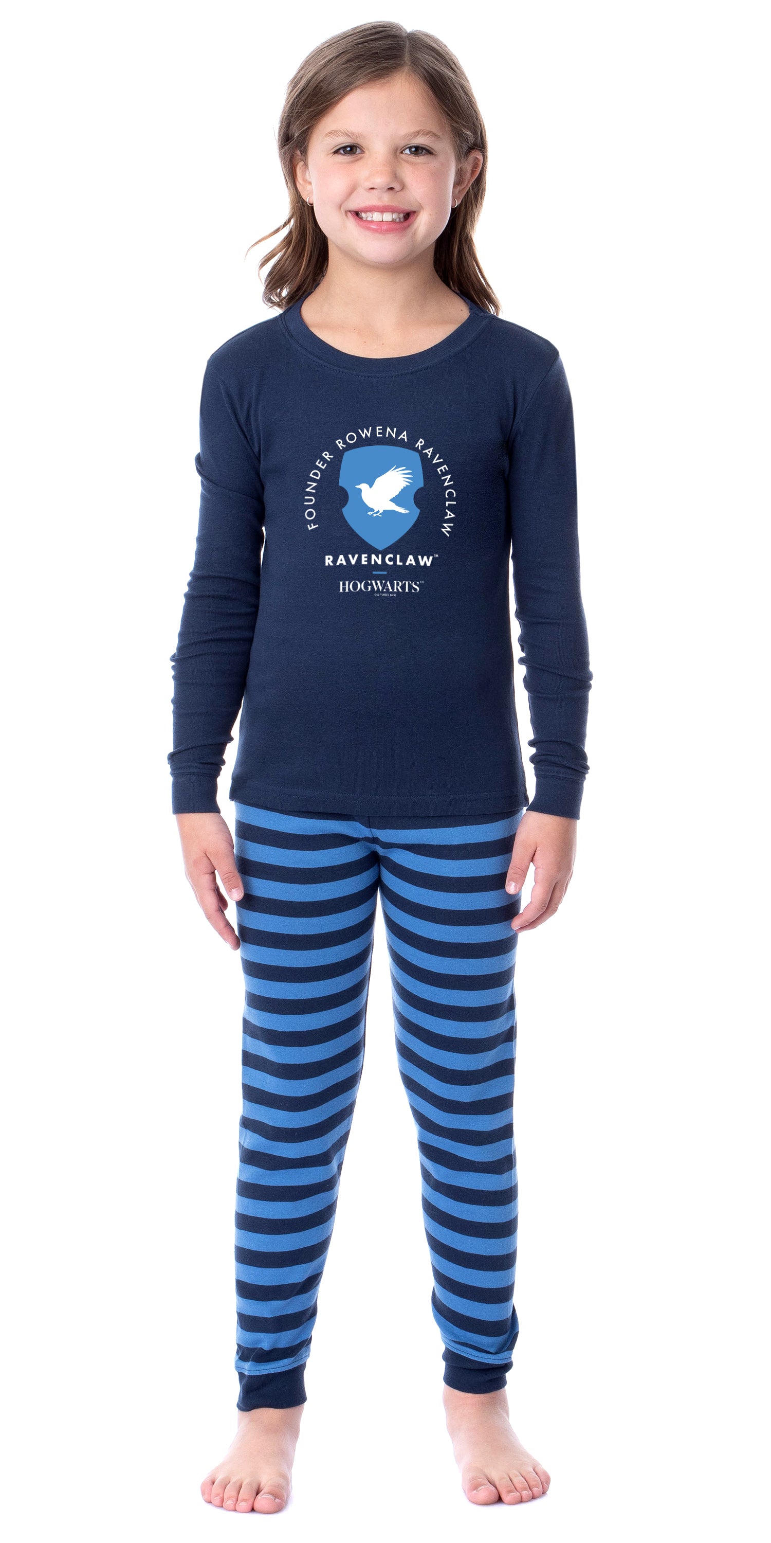 Harry Potter Founder Wizarding World Gryffindor Hufflepuff Ravenclaw Slytherin Character Sleep Tight Fit Family Pajama Set