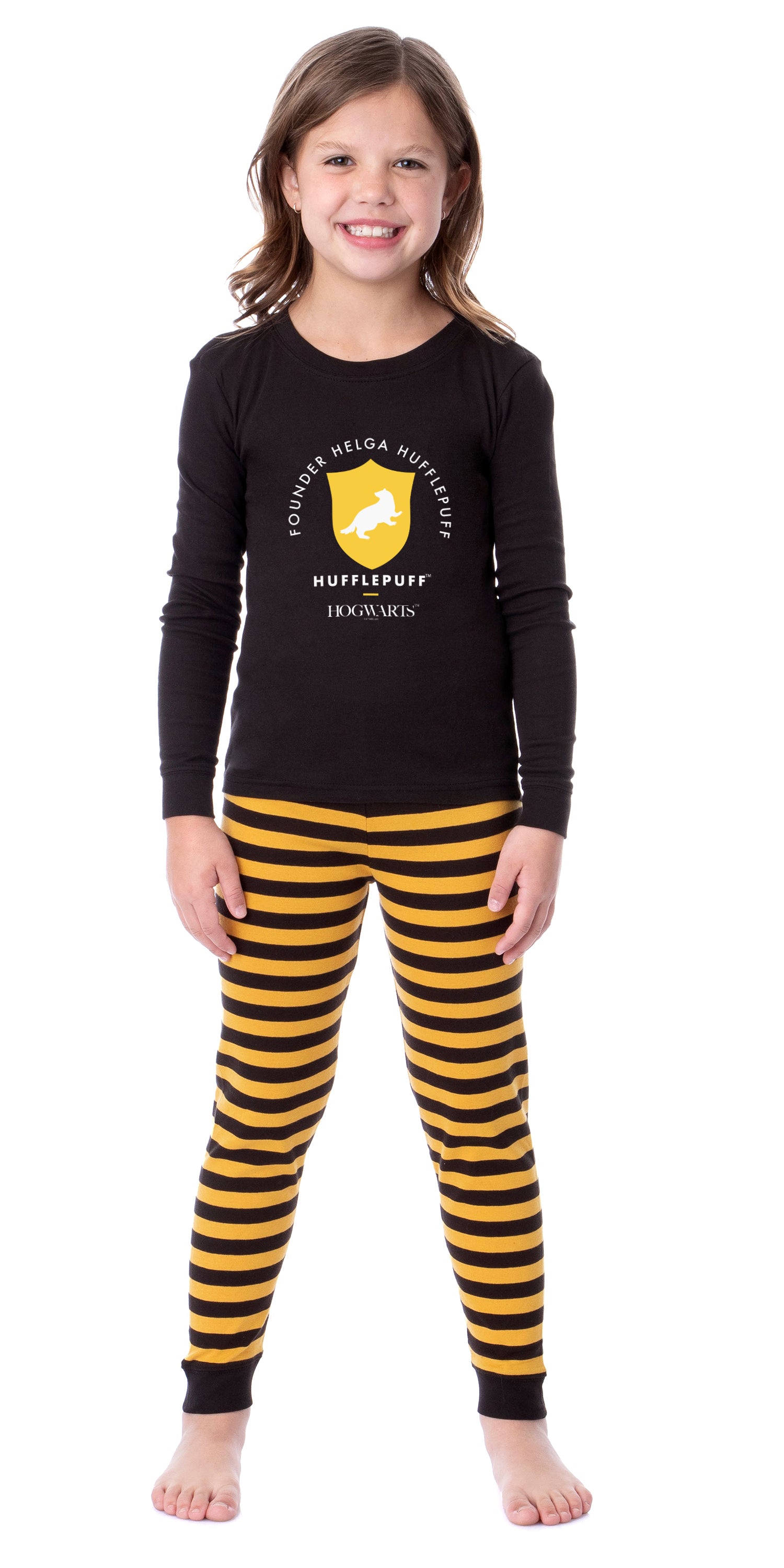 Harry Potter Founder Wizarding World Gryffindor Hufflepuff Ravenclaw Slytherin Character Sleep Tight Fit Family Pajama Set