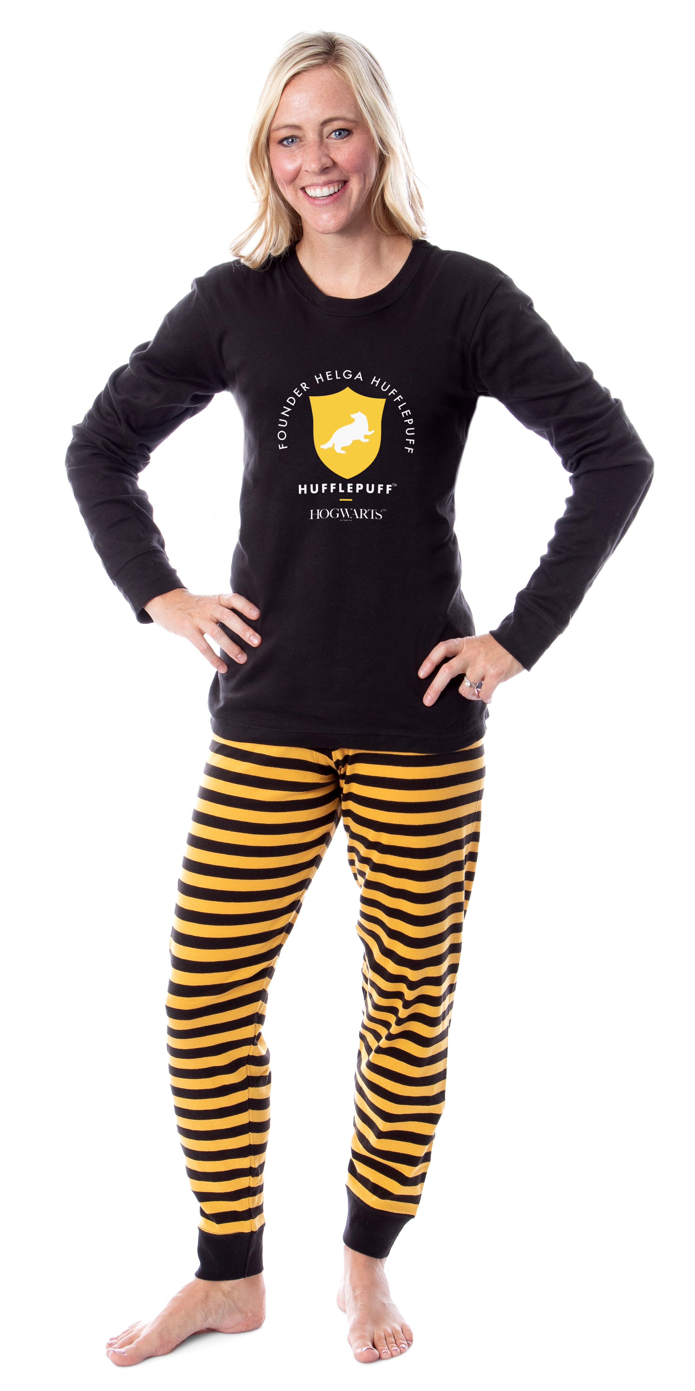 Harry Potter Founder Wizarding World Gryffindor Hufflepuff Ravenclaw Slytherin Character Sleep Tight Fit Family Pajama Set