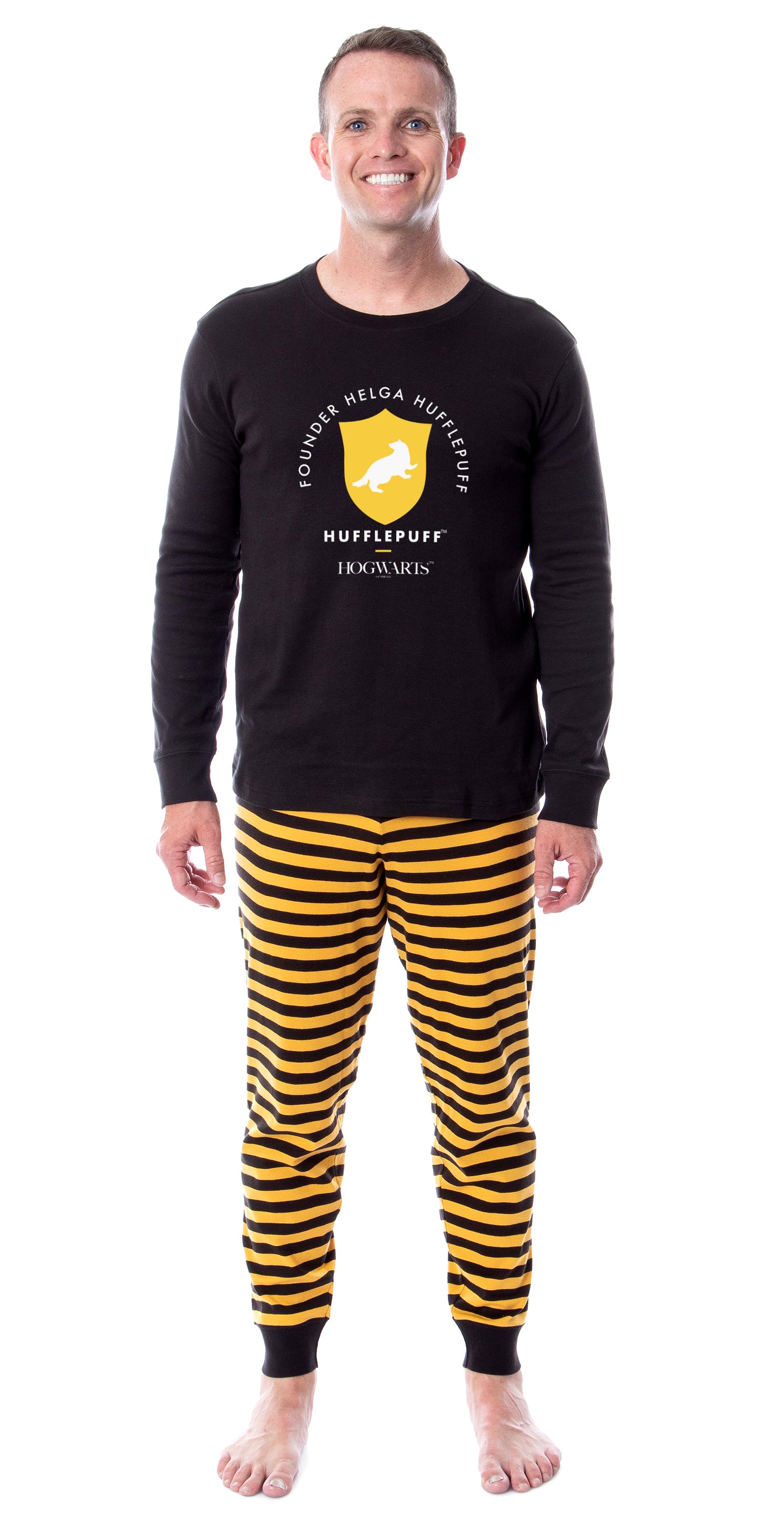 Harry Potter Founder Wizarding World Gryffindor Hufflepuff Ravenclaw Slytherin Character Sleep Tight Fit Family Pajama Set