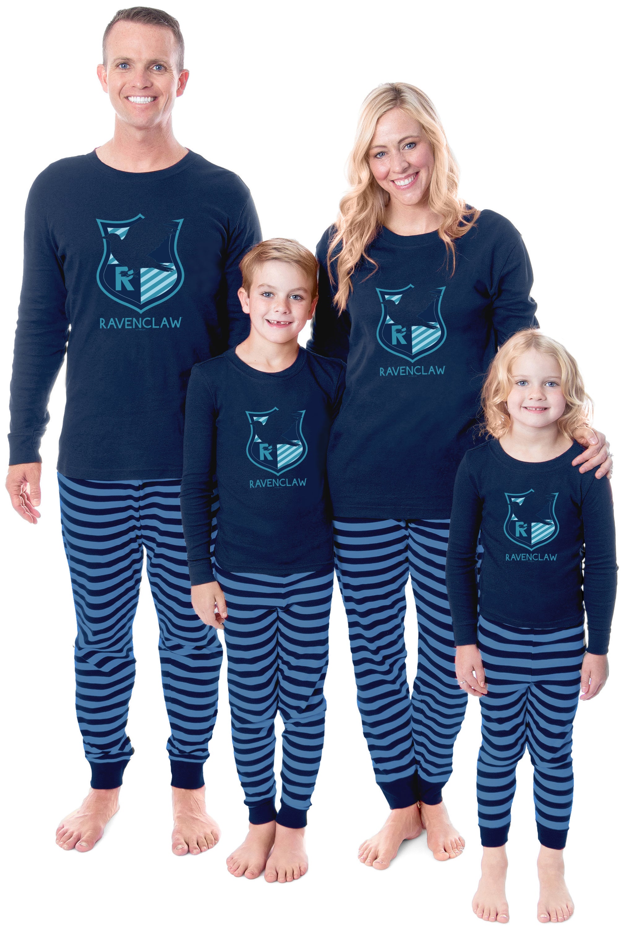 Harry Potter Family All Hogwarts Houses Wizarding World Sleep Pajama Set