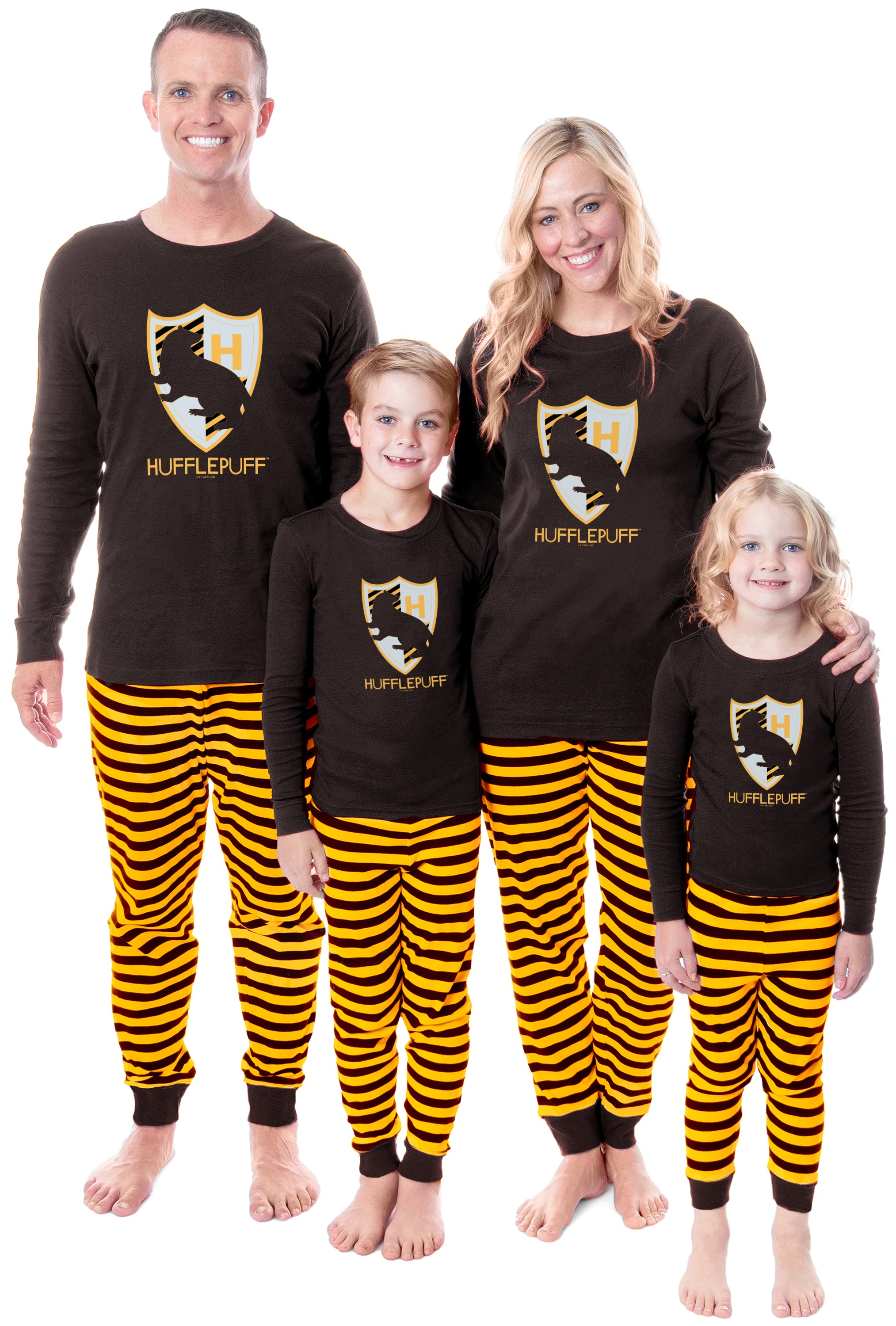 Harry Potter Family All Hogwarts Houses Wizarding World Sleep Pajama Set