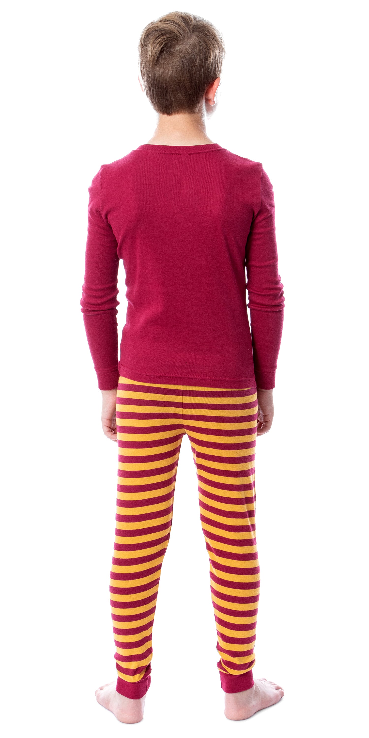 Harry Potter Animals Wizarding World Gryffindor Hufflepuff Ravenclaw Slytherin Character Sleep Tight Fit Family Pajama Set
