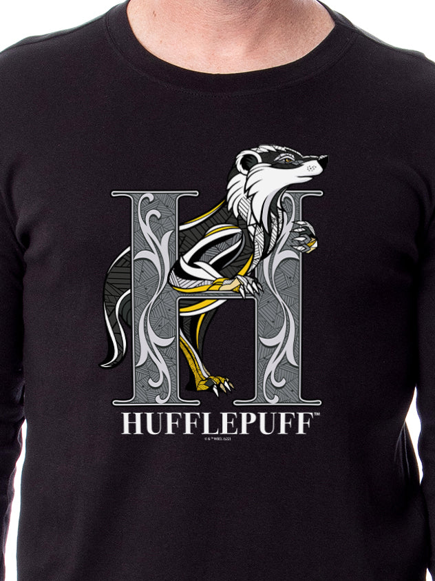 Harry Potter Animals Wizarding World Gryffindor Hufflepuff Ravenclaw Slytherin Character Sleep Tight Fit Family Pajama Set