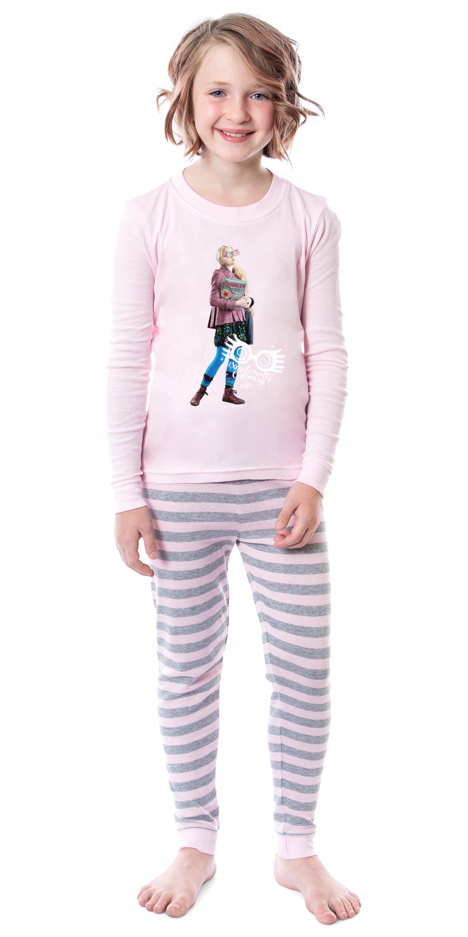 Harry Potter Girls' Character Luna Lovegood Wizarding World Sleep Pajama Set