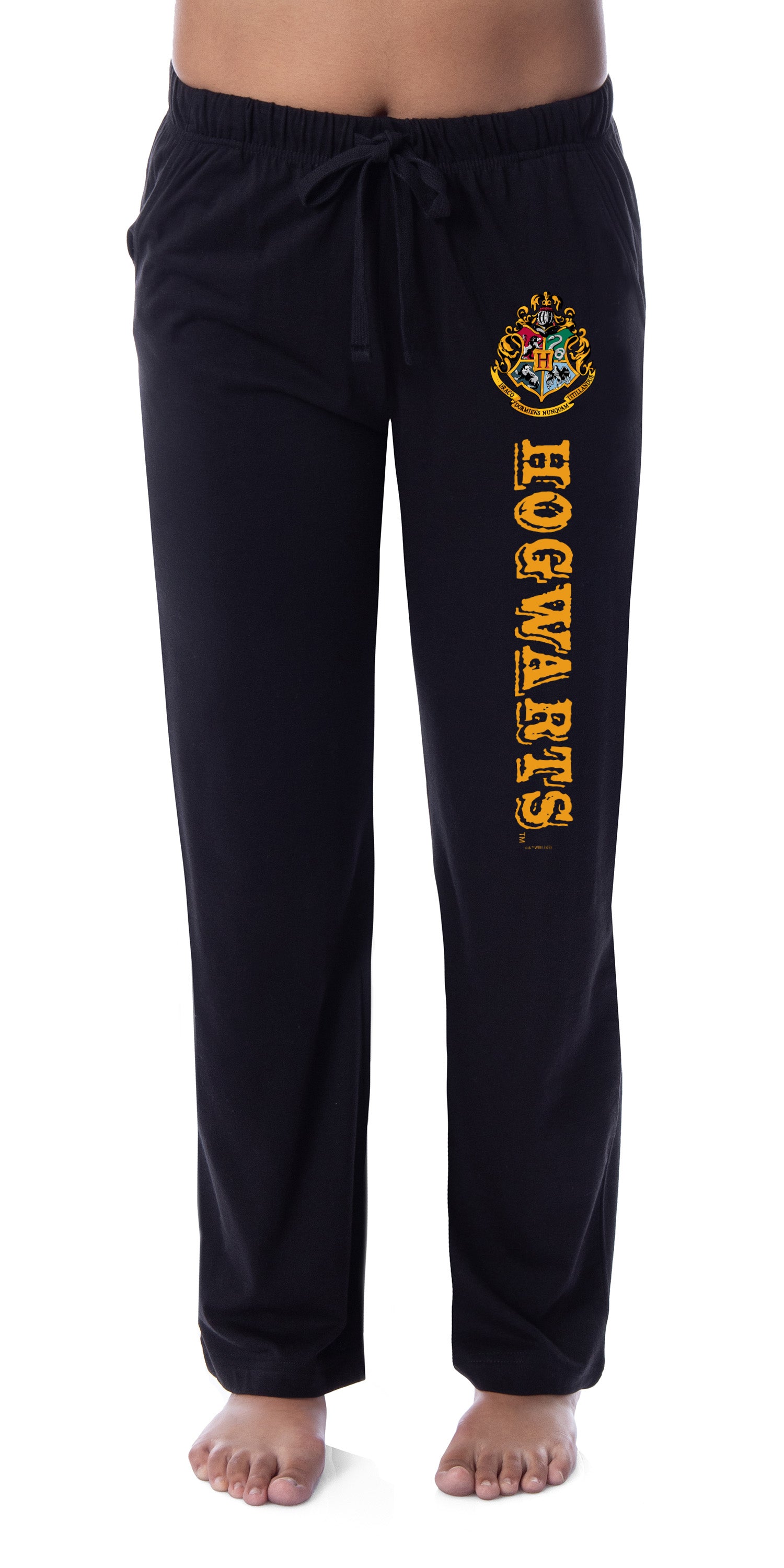 Harry Potter Men's Hogwarts Castle School House Crest Pajama Pants - 5 Styles