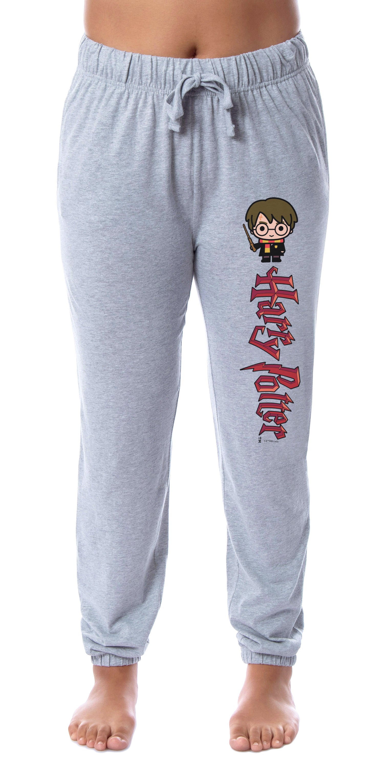 Harry Potter Womens' Wizarding World Chibi Character Sleep Jogger Pajama Pants