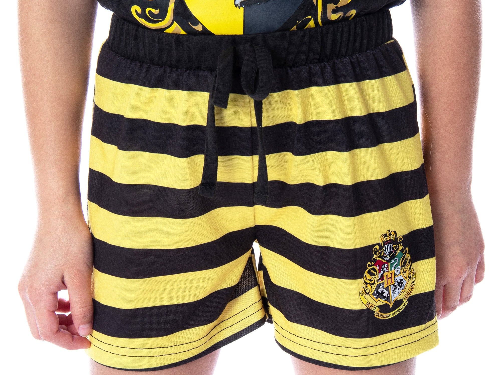Harry Potter Girls' Hogwarts Castle Shirt and Shorts Pajama Set - All 4 Houses