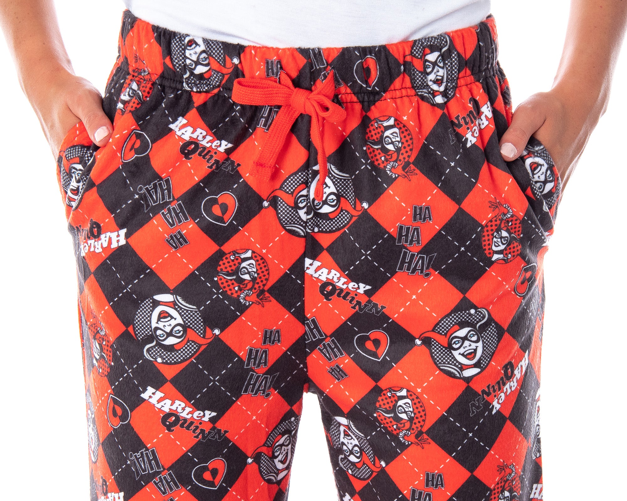 DC Comics Harley Quinn Women's Classic Character Sleep Lounge Pajama Pants