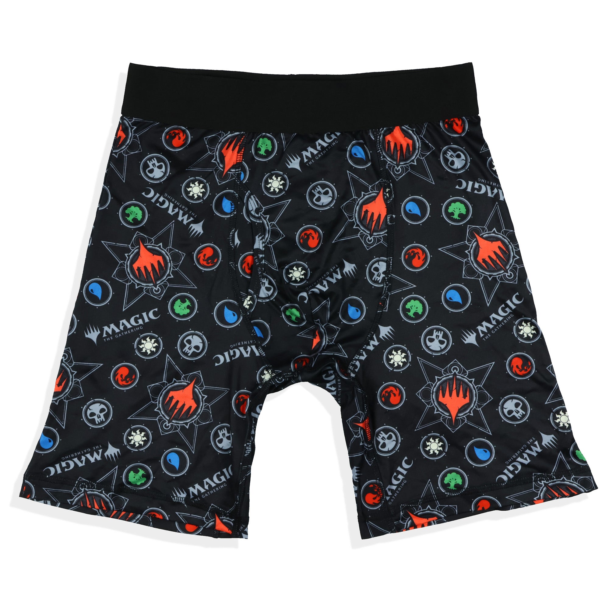 Magic The Gathering Boxer Briefs Men's Element Mana Snug Fit Underwear