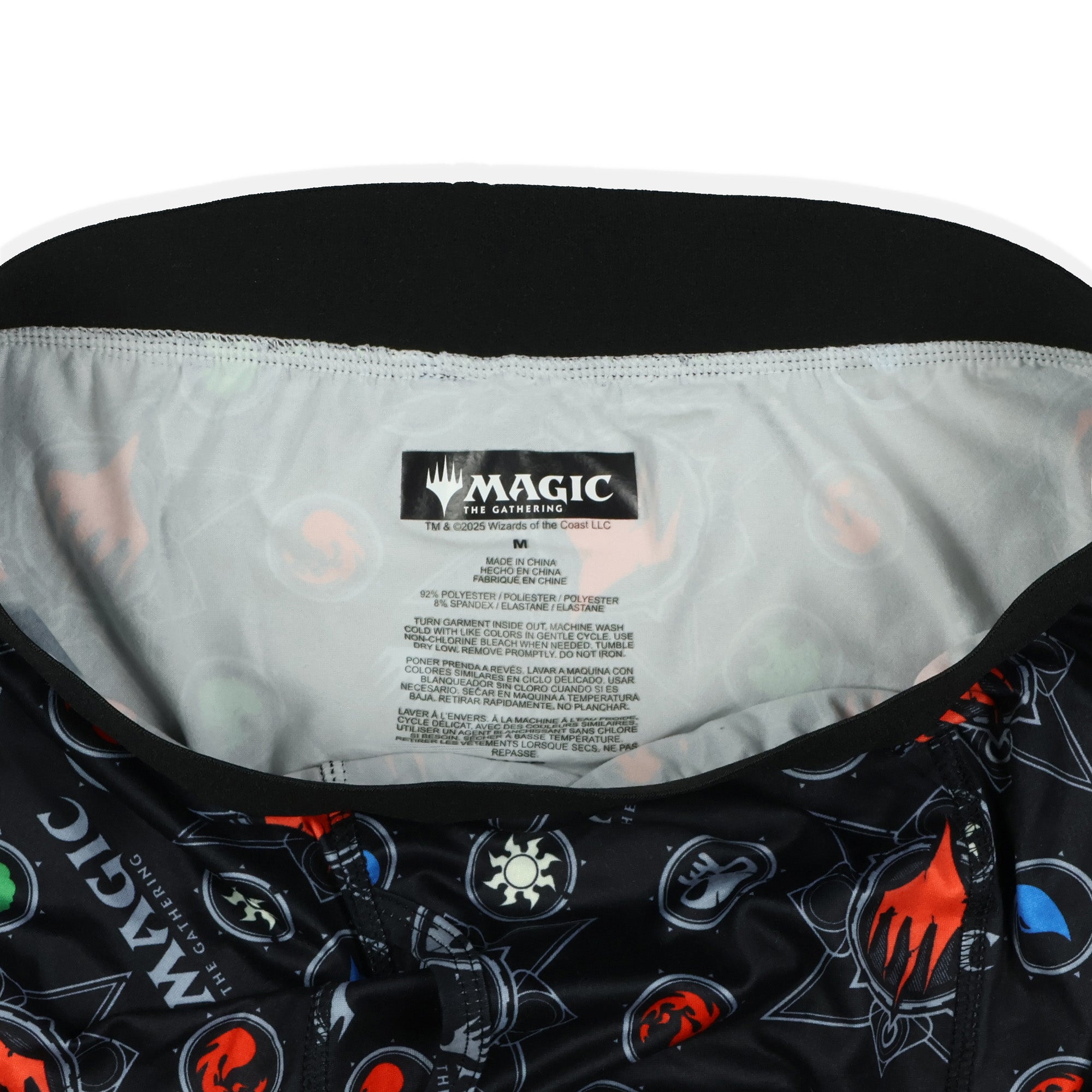 Magic The Gathering Boxer Briefs Men's Element Mana Snug Fit Underwear