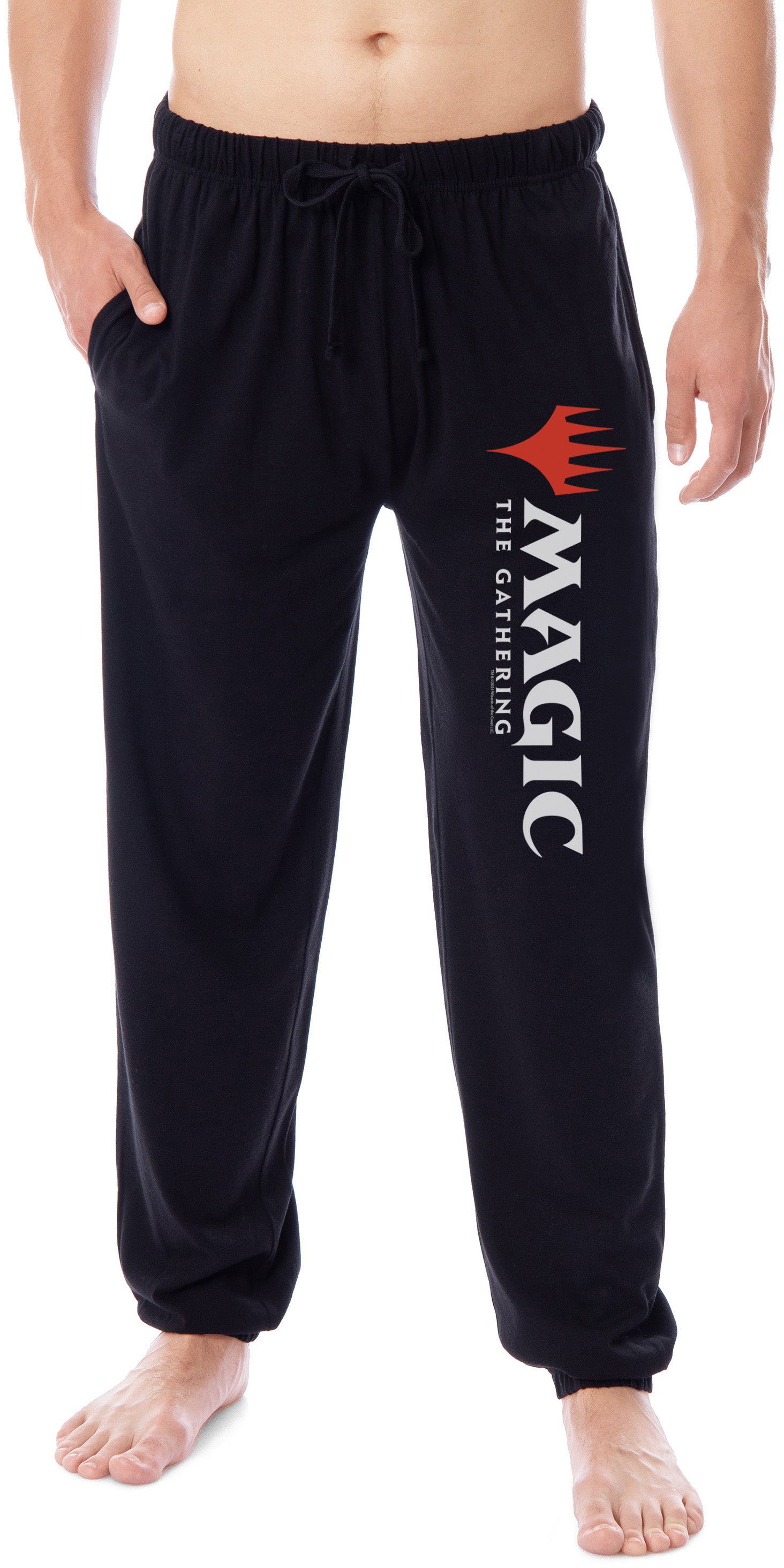 Magic: The Gathering Men's Card Game Title Sleep Jogger Pajama Pants
