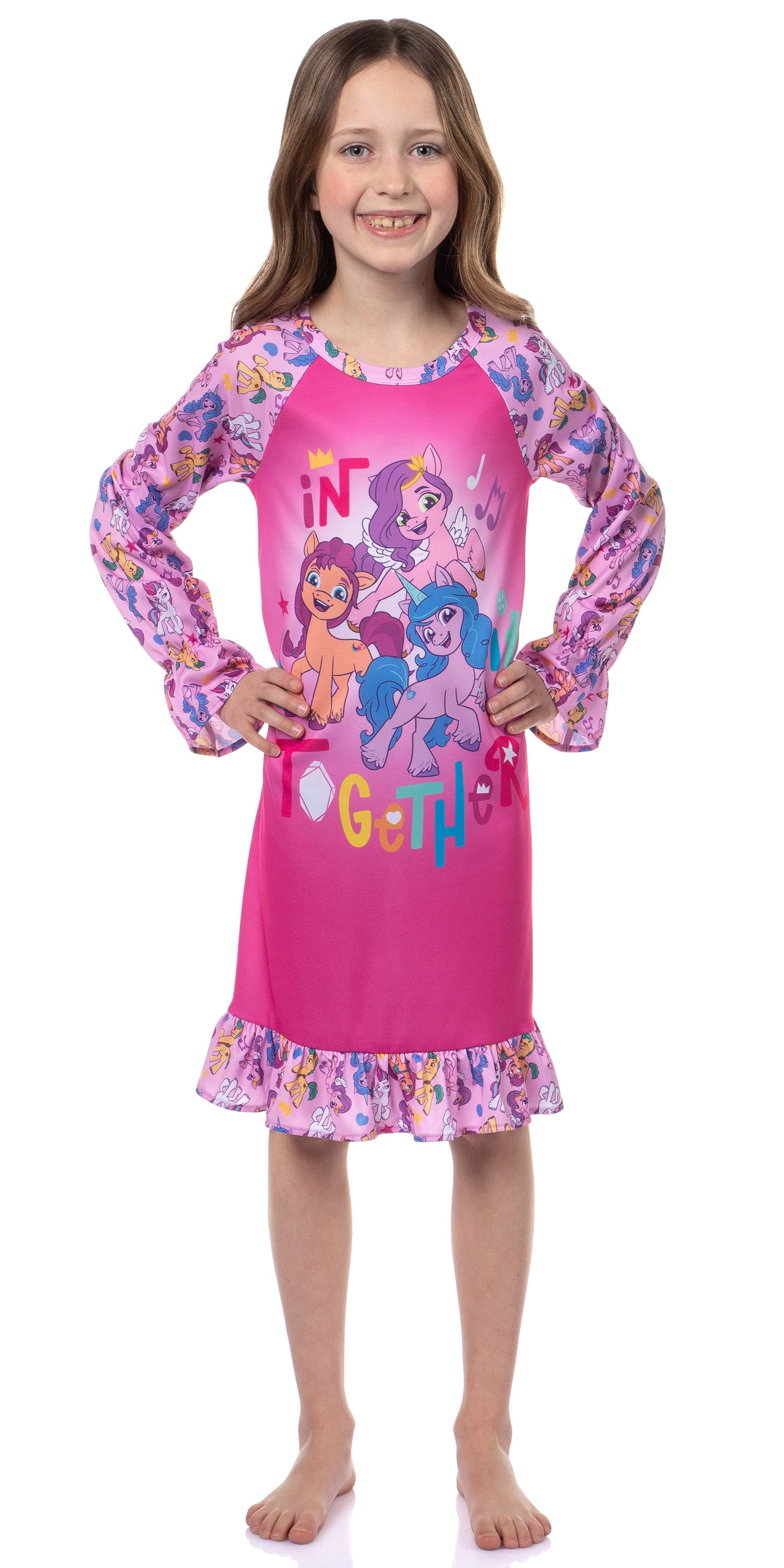 My Little Pony: A New Generation Girls' Sunny Starscout Pajama Nightgown