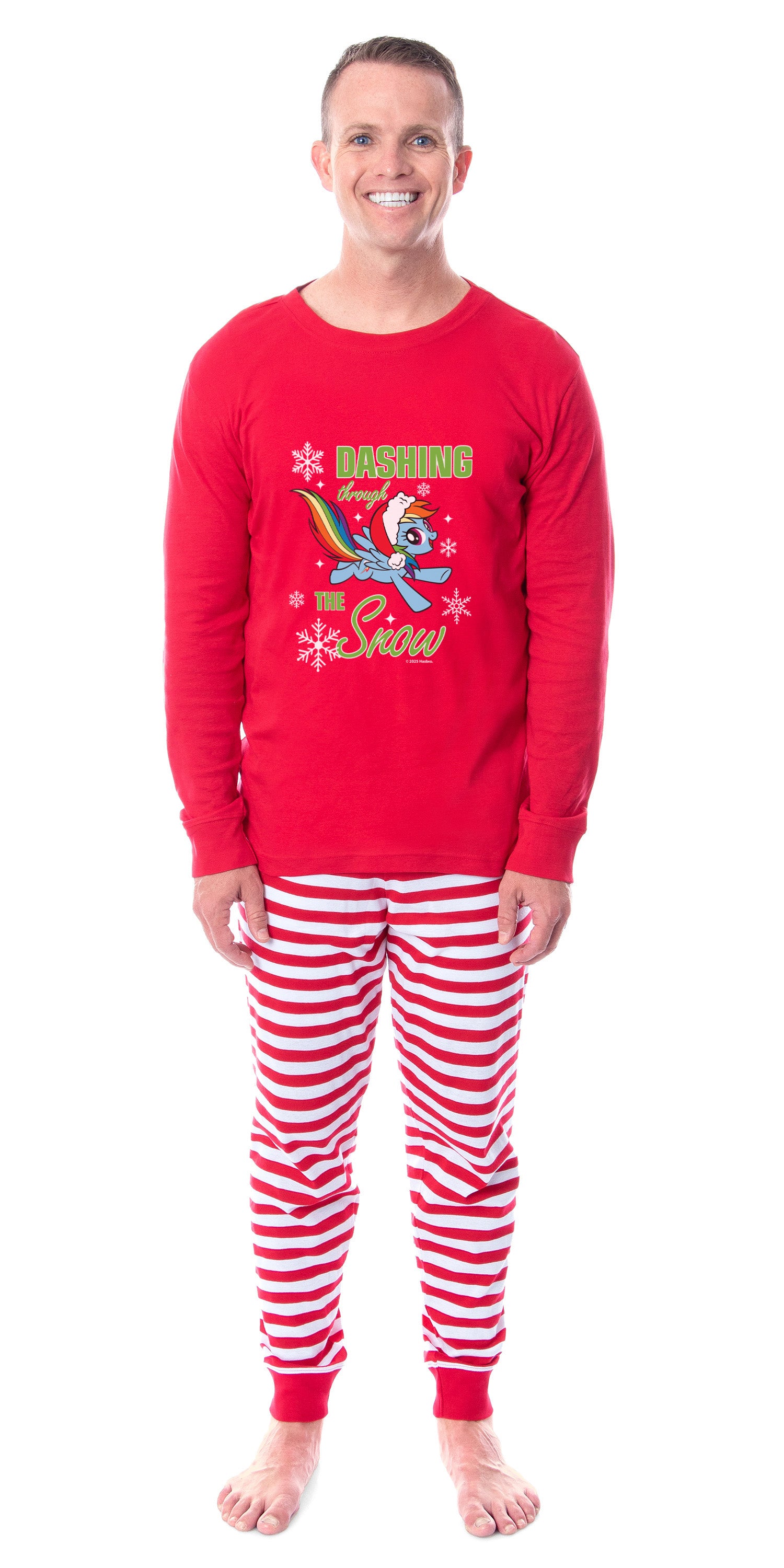 My Little Pony Christmas Rainbow Dash 2 Piece Long Sleeve Pajama Set
