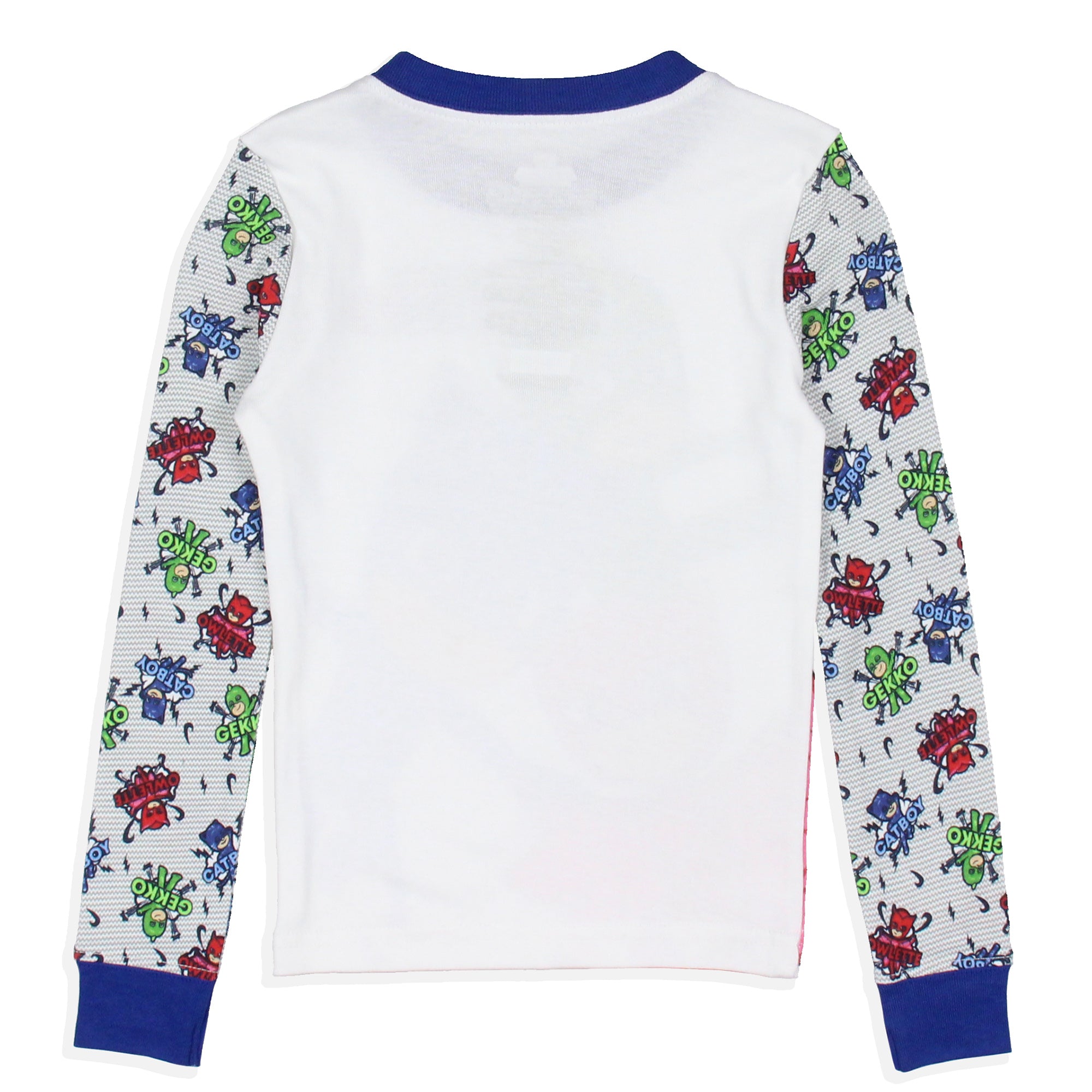 PJ Masks Toddler Boys' Gekko Catboy Owlette Title Logo Sleep Pajama Set