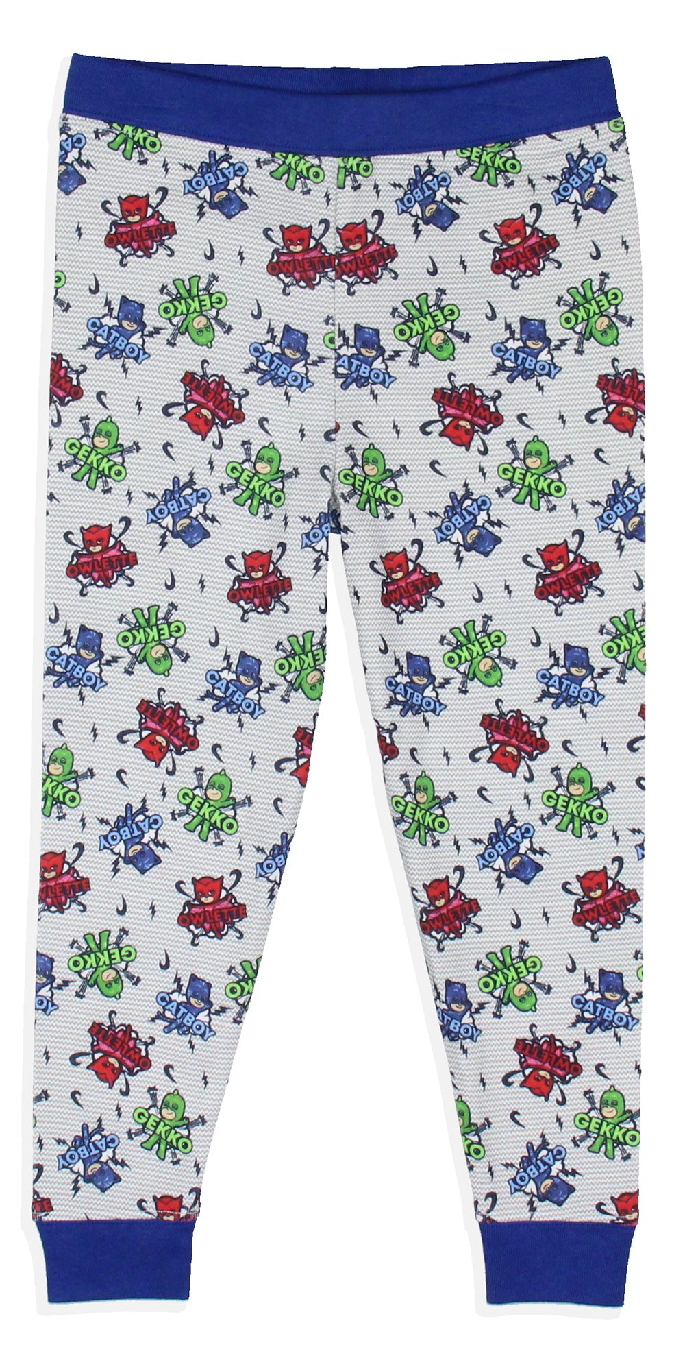 PJ Masks Toddler Boys' Gekko Catboy Owlette Title Logo Sleep Pajama Set