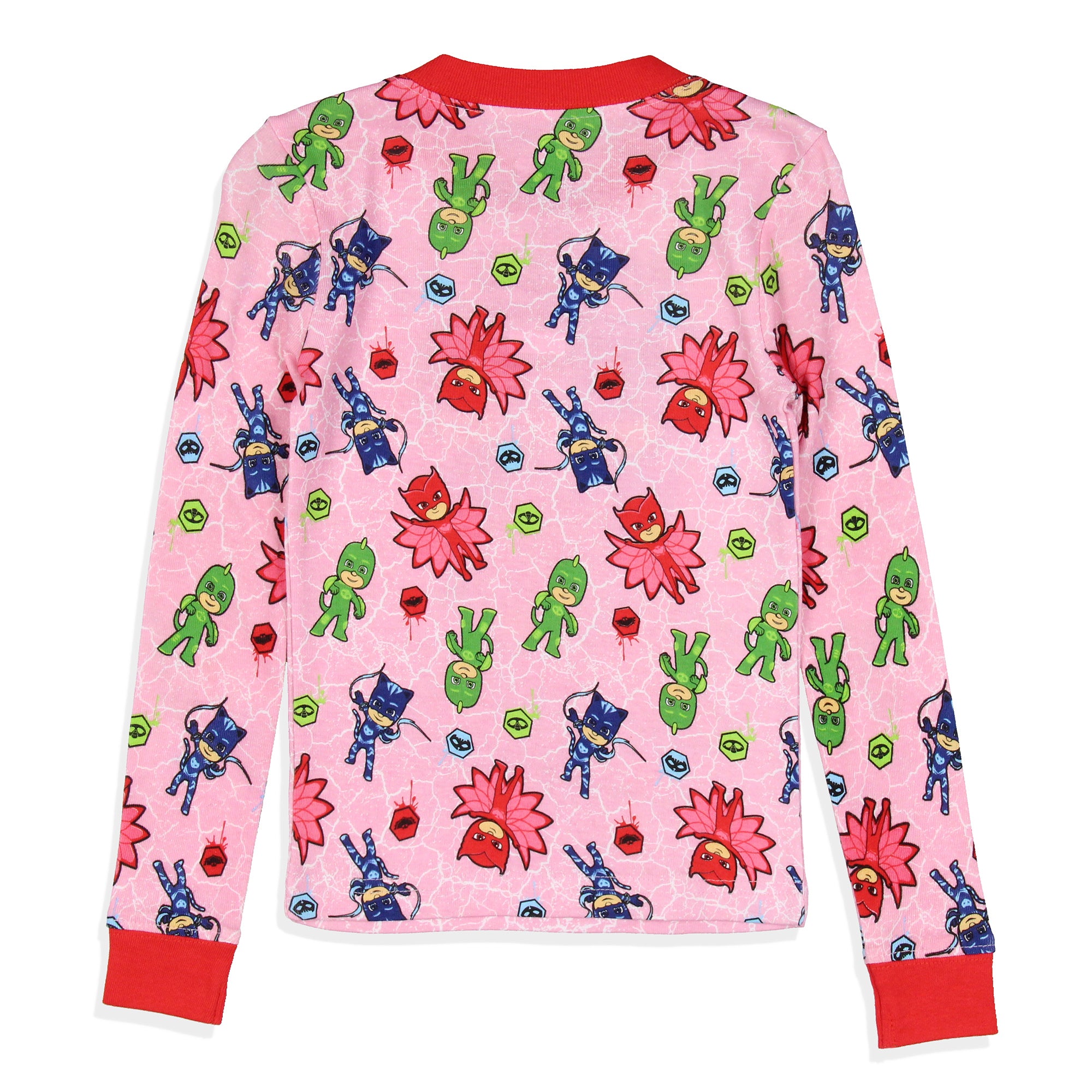 Toddler Girl's Cartoon Character Tight Fit Sleepwear Pajama Set