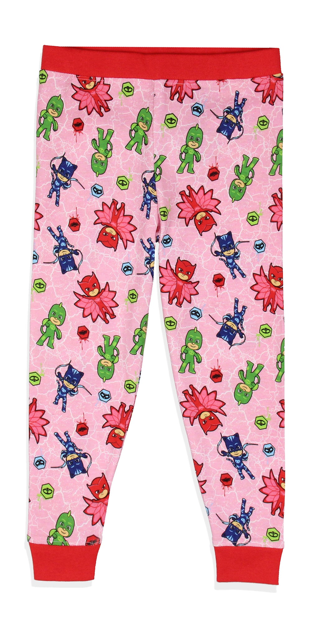 Toddler Girl's Cartoon Character Tight Fit Sleepwear Pajama Set