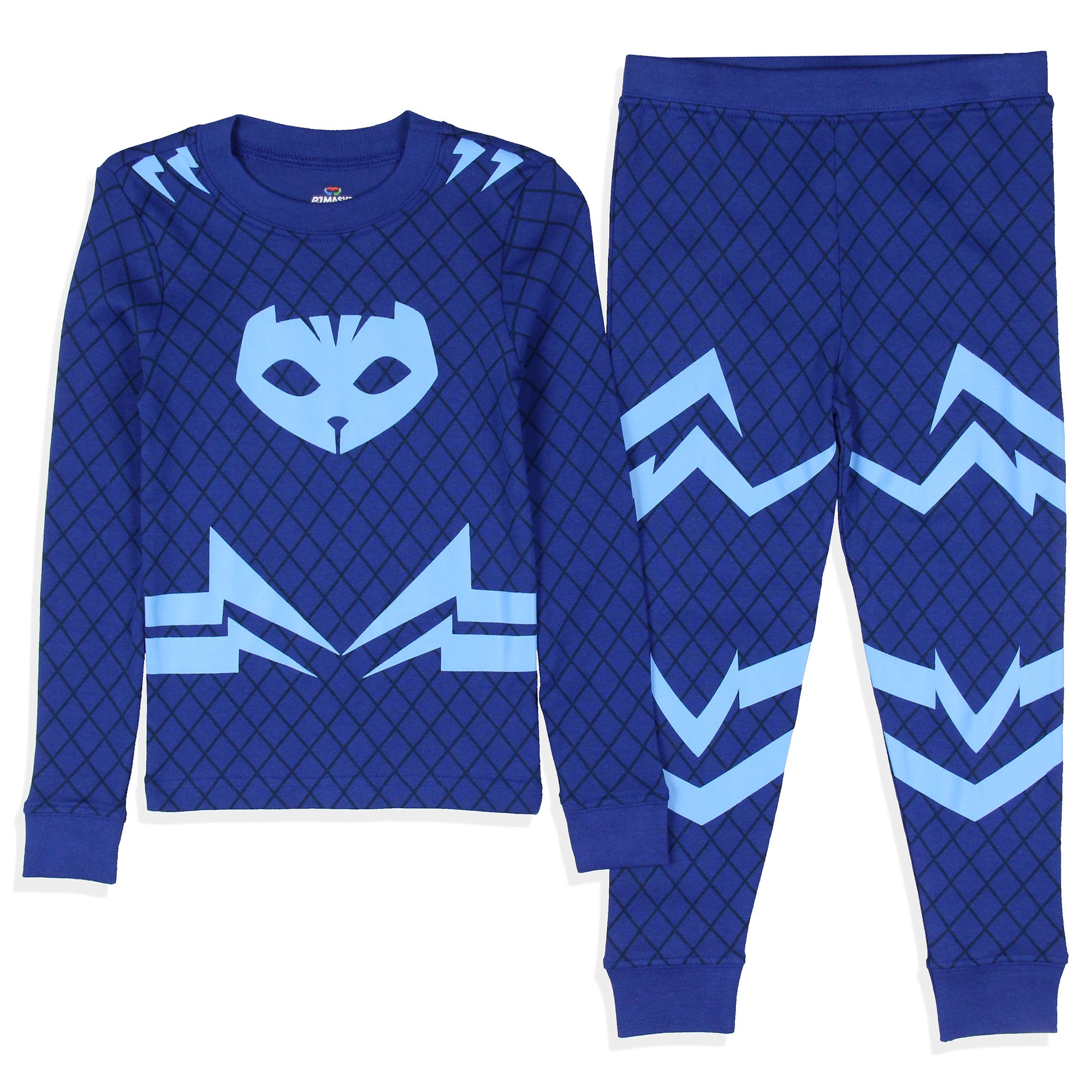 PJ Masks Toddler Girls' Boys' Catboy Character Costume Sleep Pajama Set