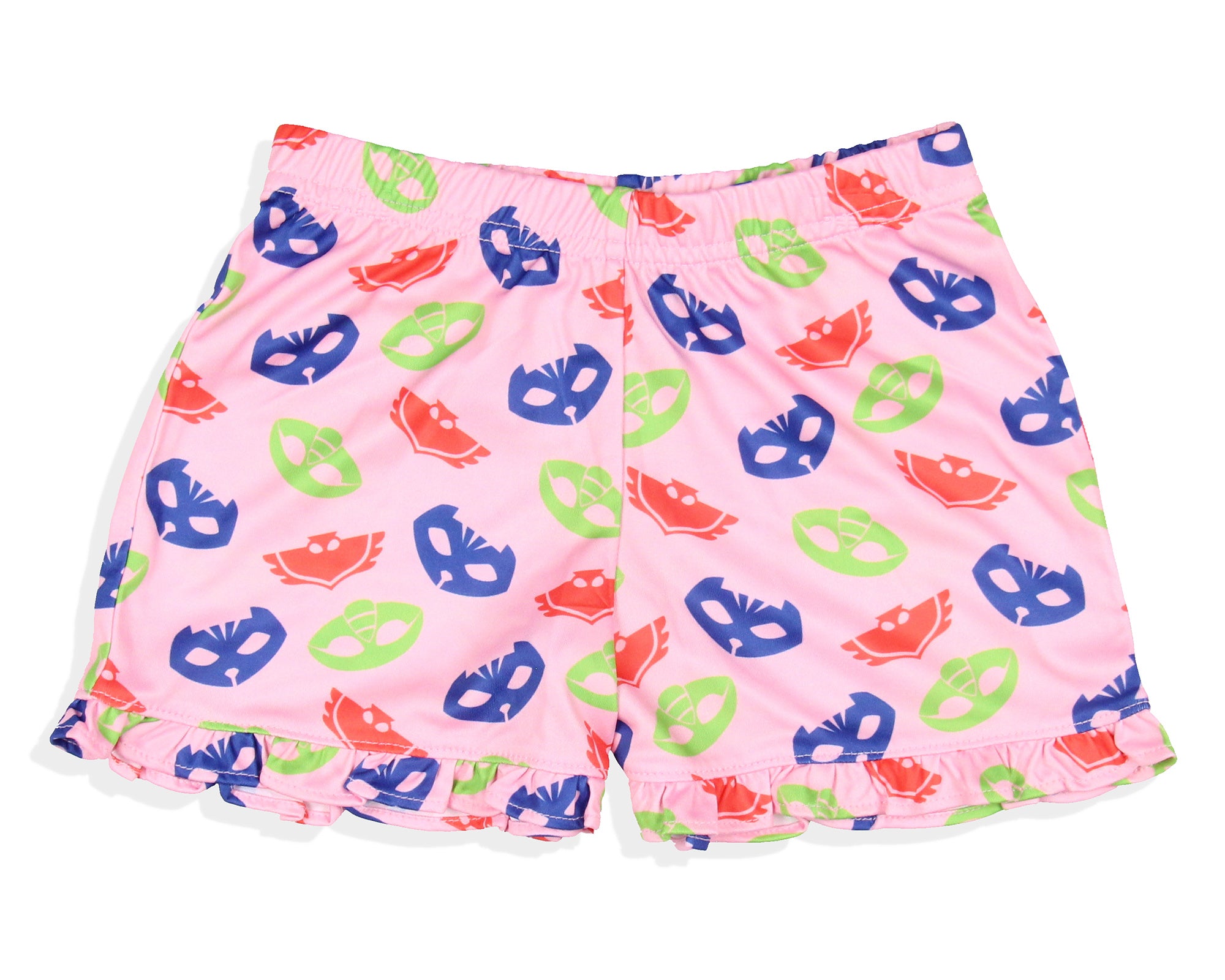PJ Masks Toddler Girls' Gekko Catboy Owlette Sleep Pajama Sleep Set Shorts