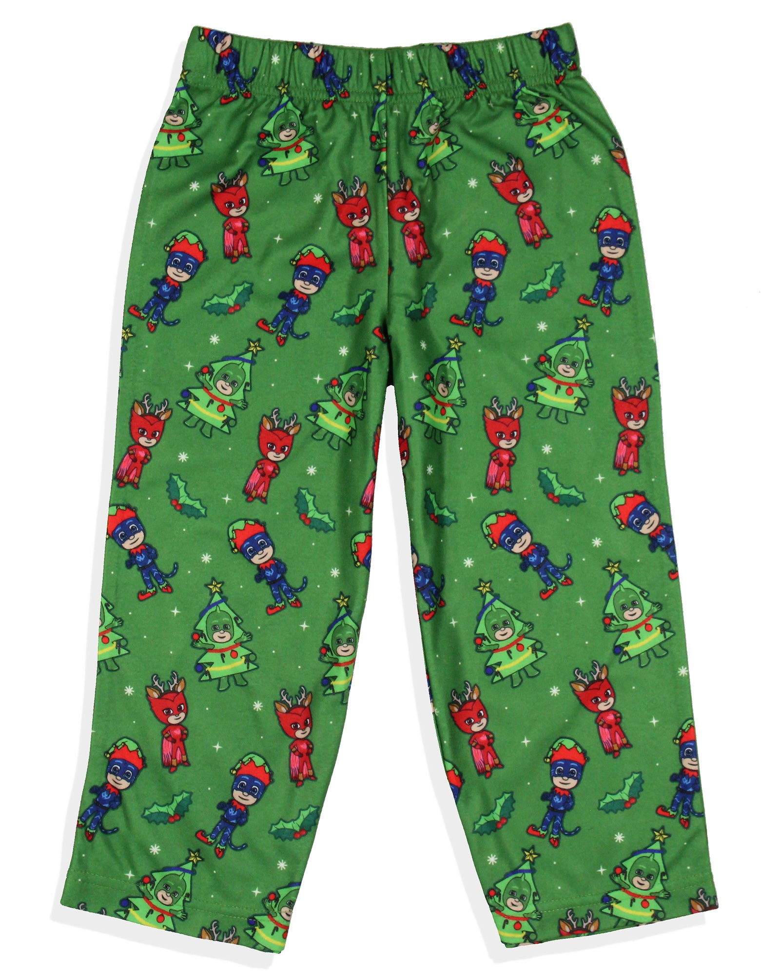 PJ Masks Toddler Boys' Gekko Catboy Owlette Christmas Heroes Pajama Set