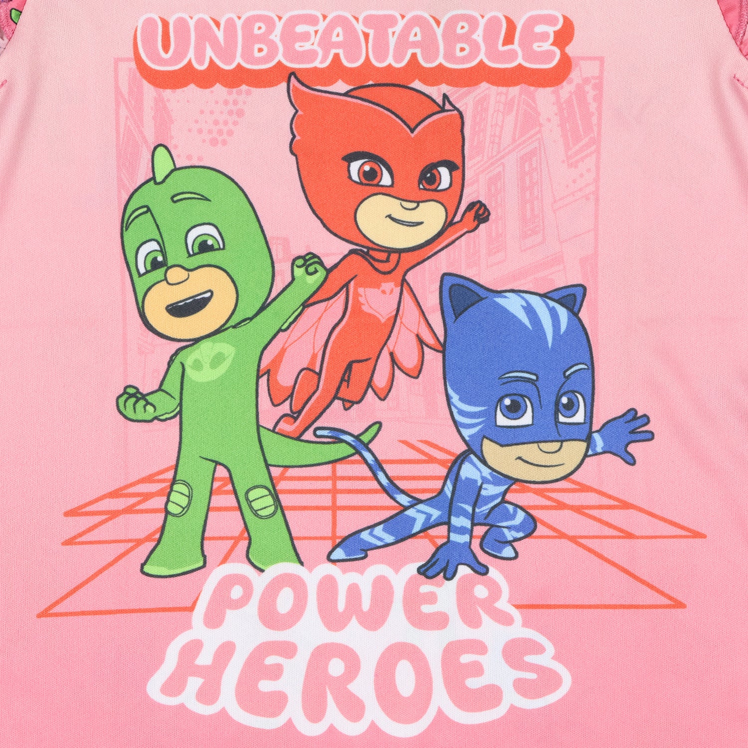 PJ Masks Toddler Girls' Gekko Catboy Unbeatable Power Heroes Pajama Set
