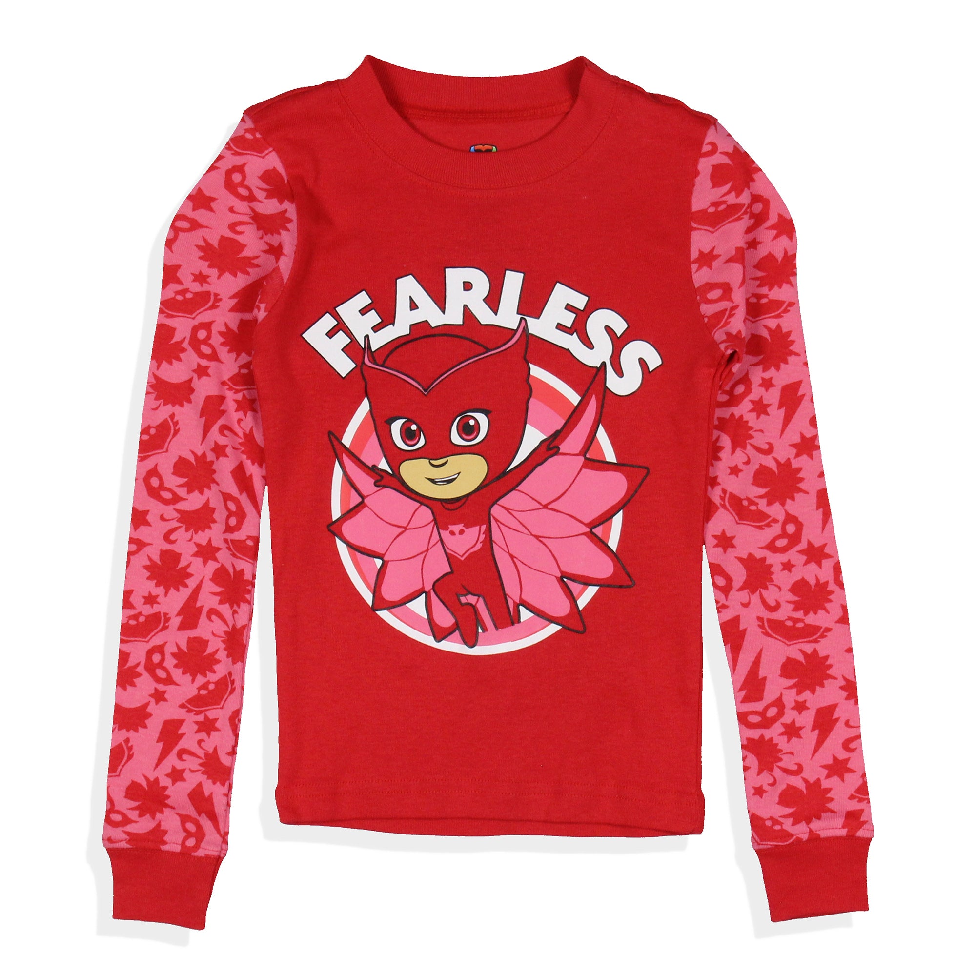 PJ Masks Toddler Girls' Owlette Fearless 2 Piece Long Sleeve Pajama Set