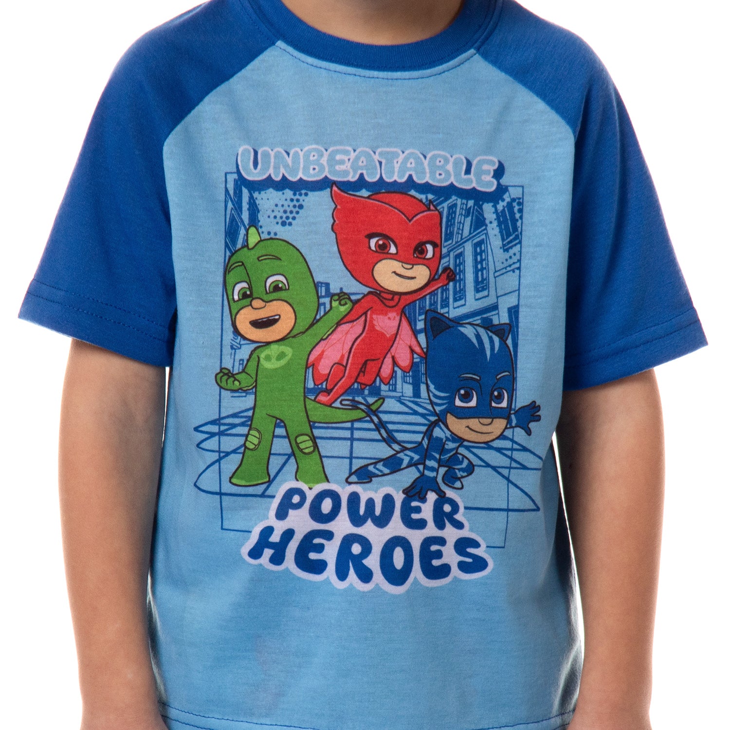 PJ Masks Toddler Boys' Gekko Catboy Owlette Power Heroes Pajama Set