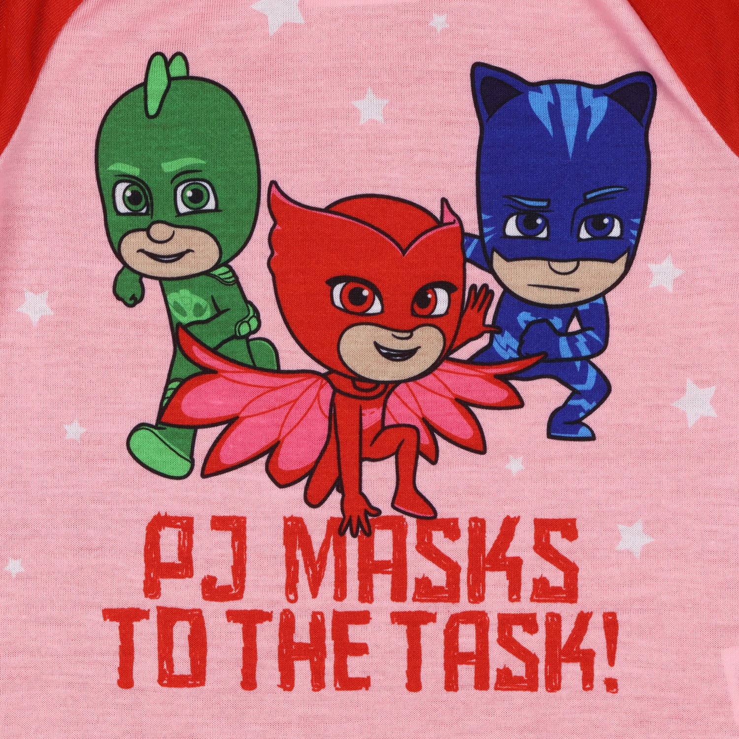 PJ Masks Girls' Gekko Catboy Owlette To The Task Heroes Pajama Set