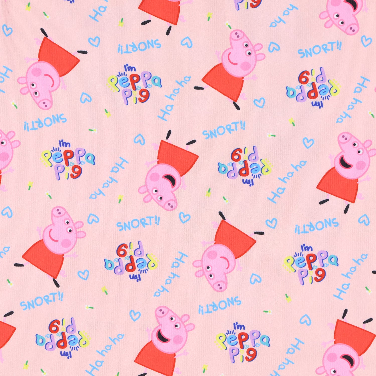 Peppa Pig Toddler Girls' I'm Peppa Pig Snort Sleep Pajama Set