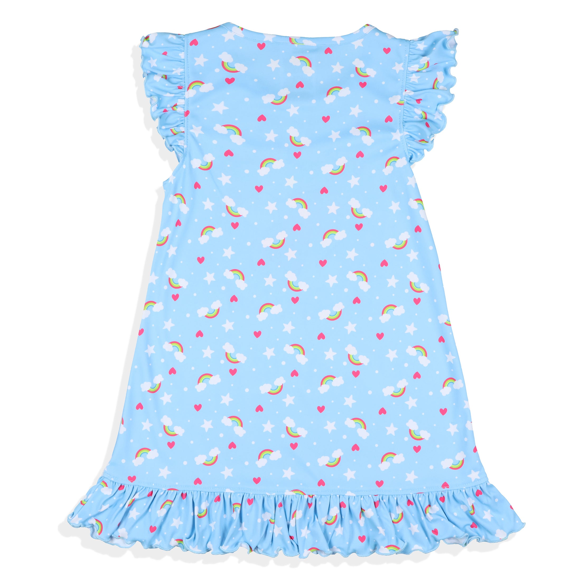 Peppa Pig Pajama Toddler Girls' Fairies Nightgown with Matching Doll Dress