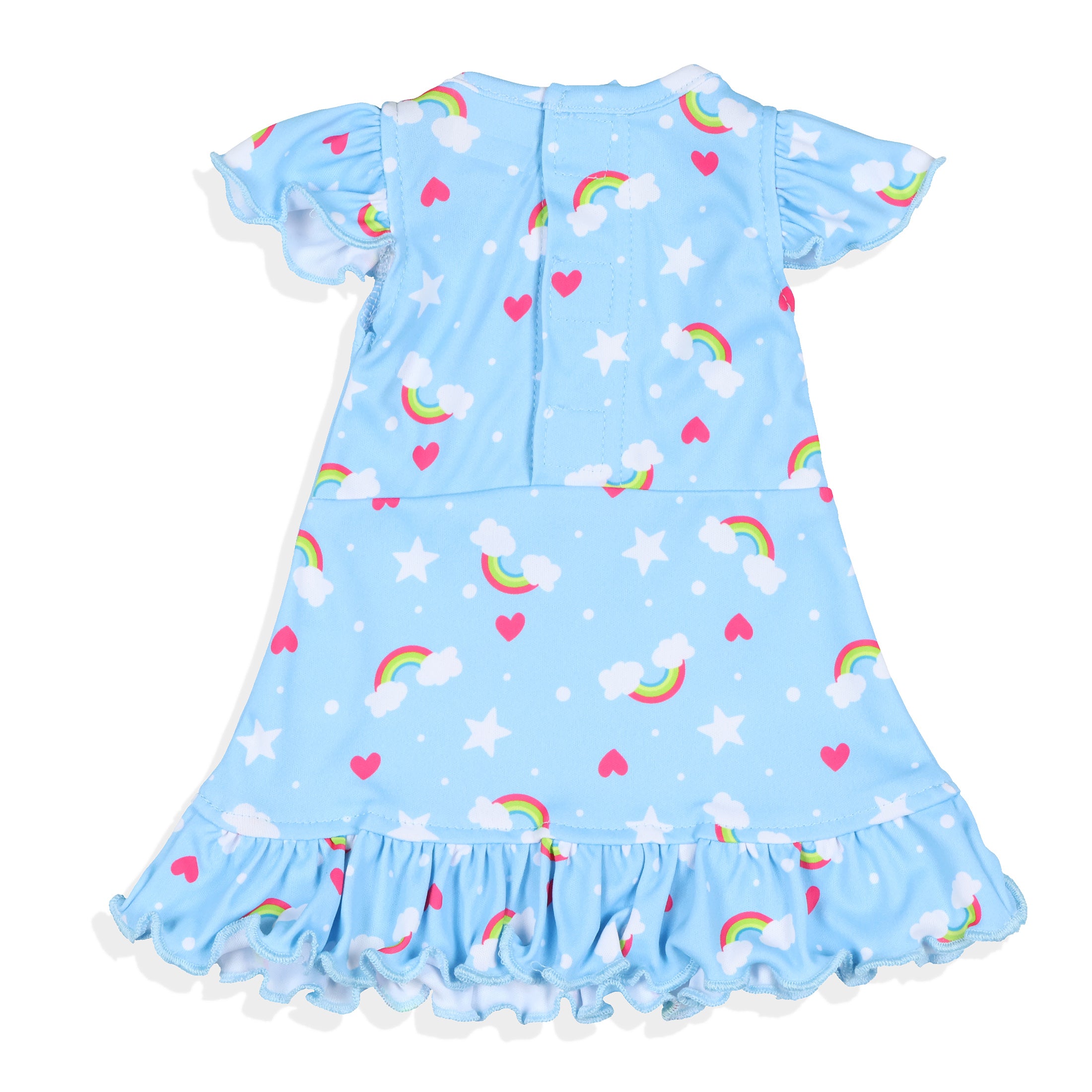 Peppa Pig Pajama Toddler Girls' Fairies Nightgown with Matching Doll Dress