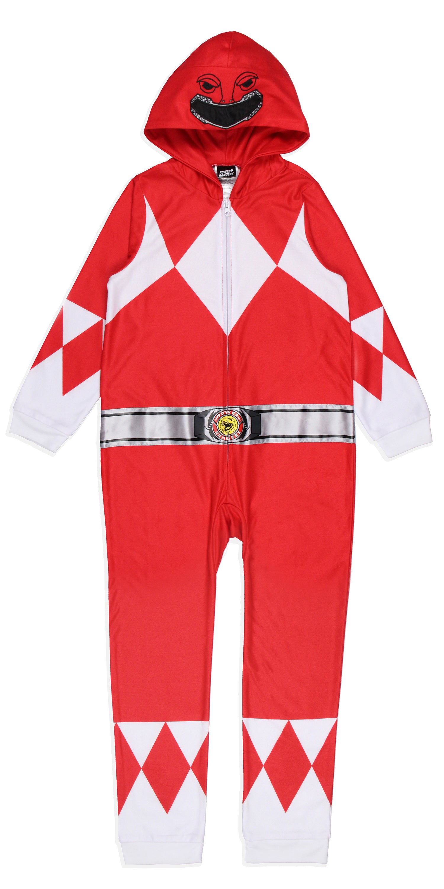 Mighty Morphin Power Rangers Kids All Character Union Suit Sleep Pajama