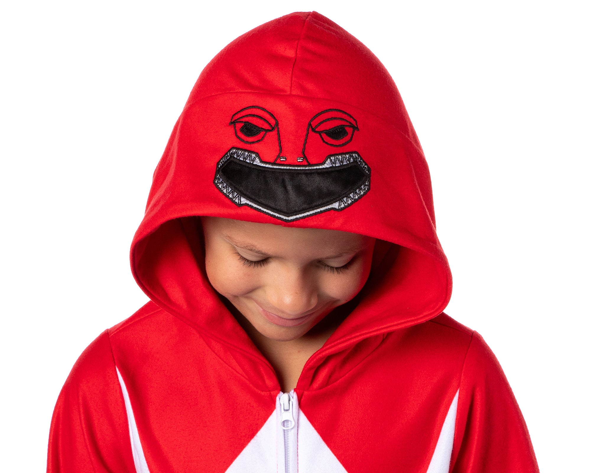 Mighty Morphin Power Rangers Kids All Character Union Suit Sleep Pajama