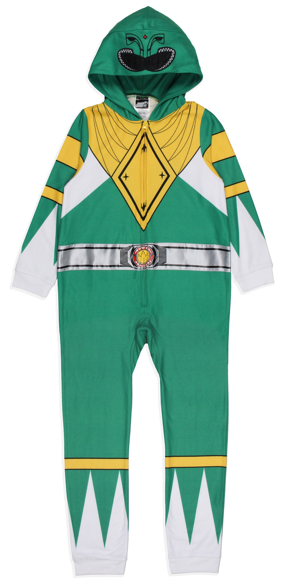 Mighty Morphin Power Rangers Kids All Character Union Suit Pajama