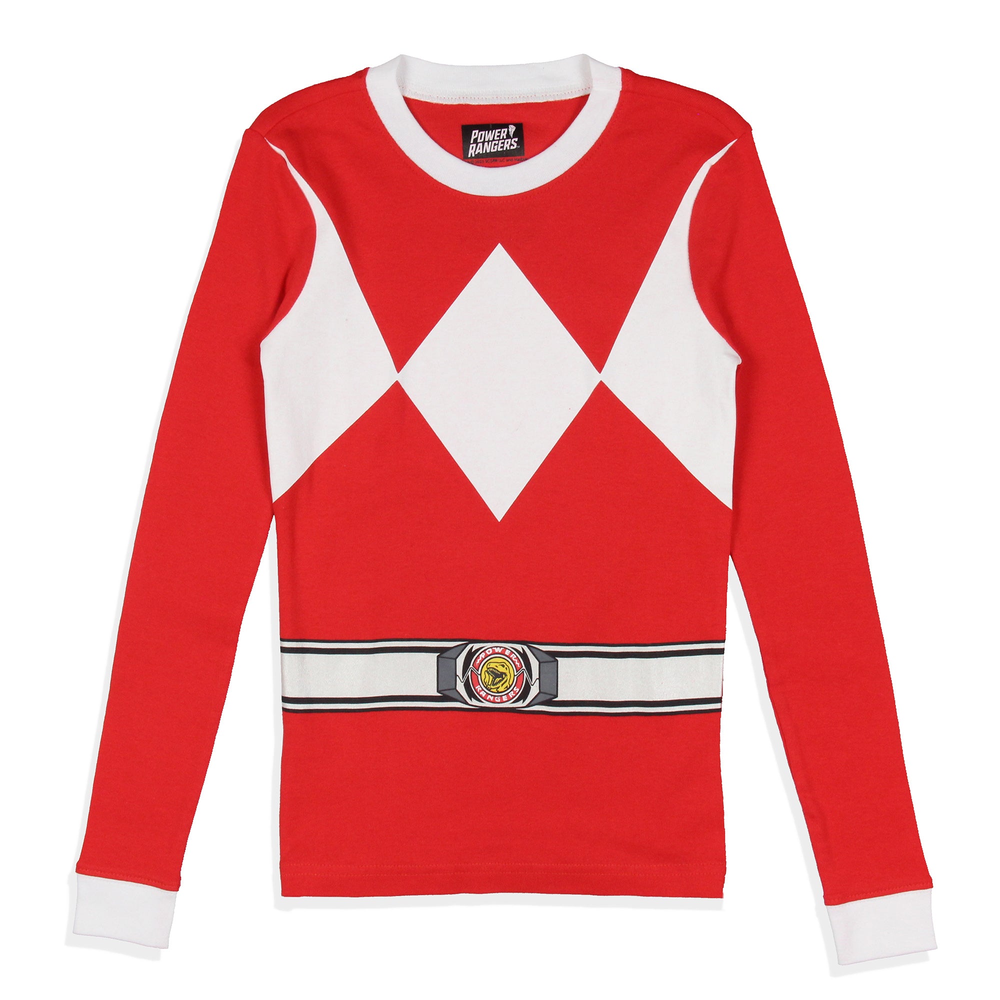 Power Rangers Boys' Red Ranger Classic Character Costume Sleep Pajama Set