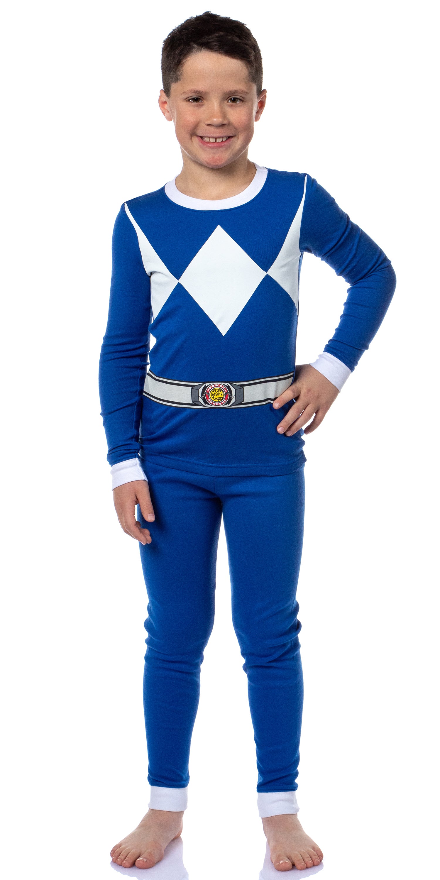 Power Rangers Boys' Red Ranger Classic Character Costume Sleep Pajama Set