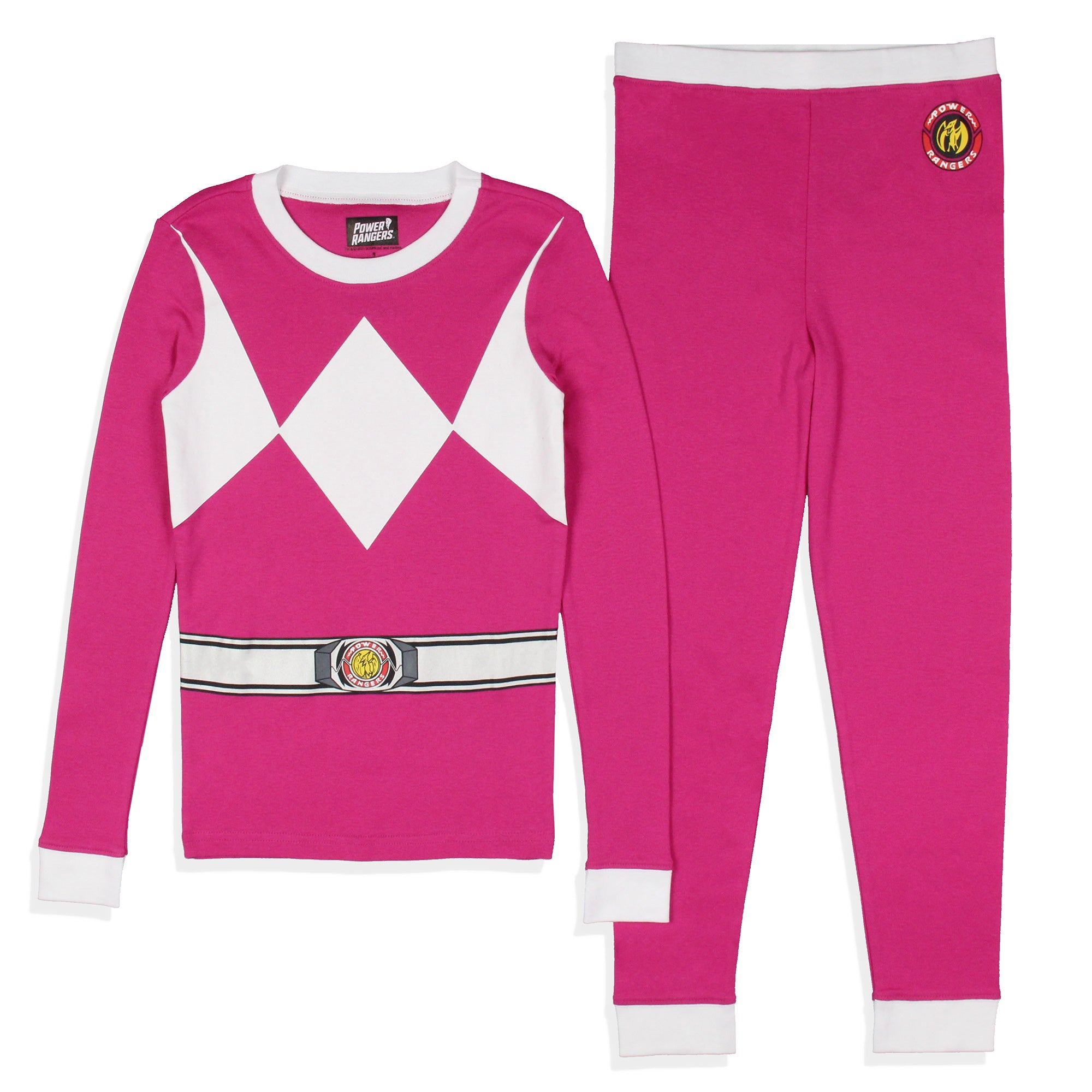 Power Rangers Boys' Red Ranger Classic Character Costume Sleep Pajama Set