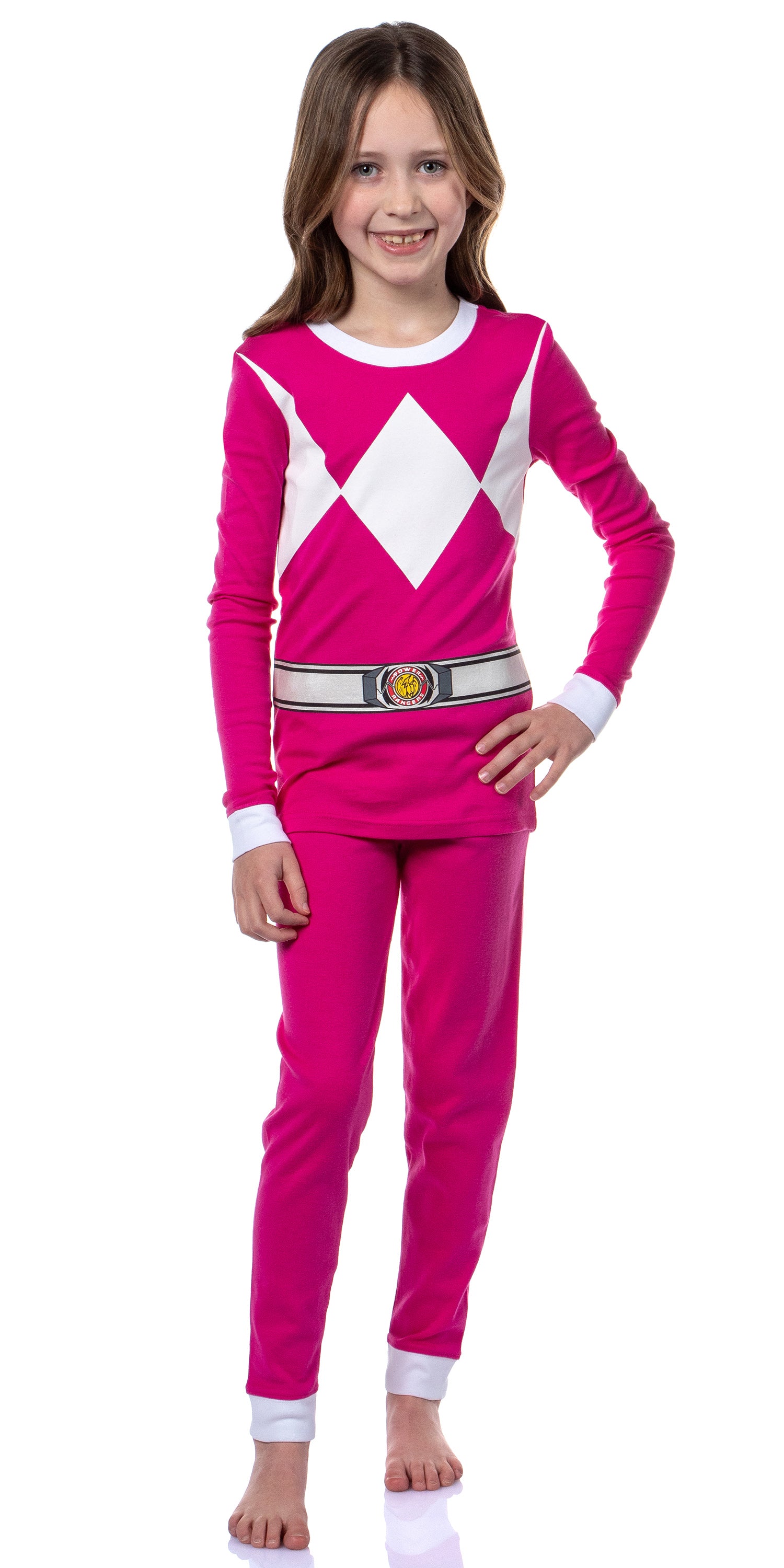 Power Rangers Boys' Red Ranger Classic Character Costume Sleep Pajama Set